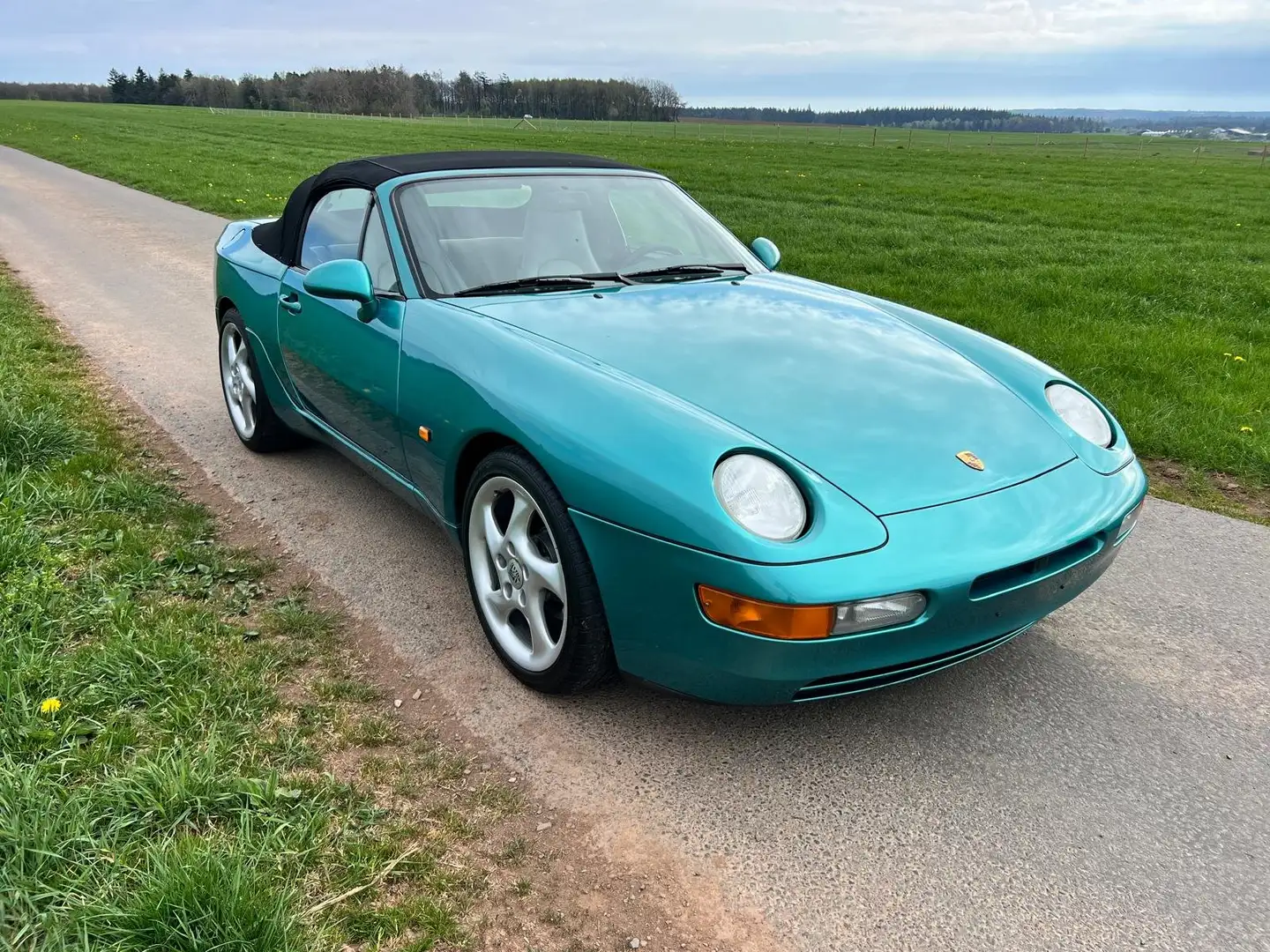 Porsche 968 968 Cabriolet Vert - 1