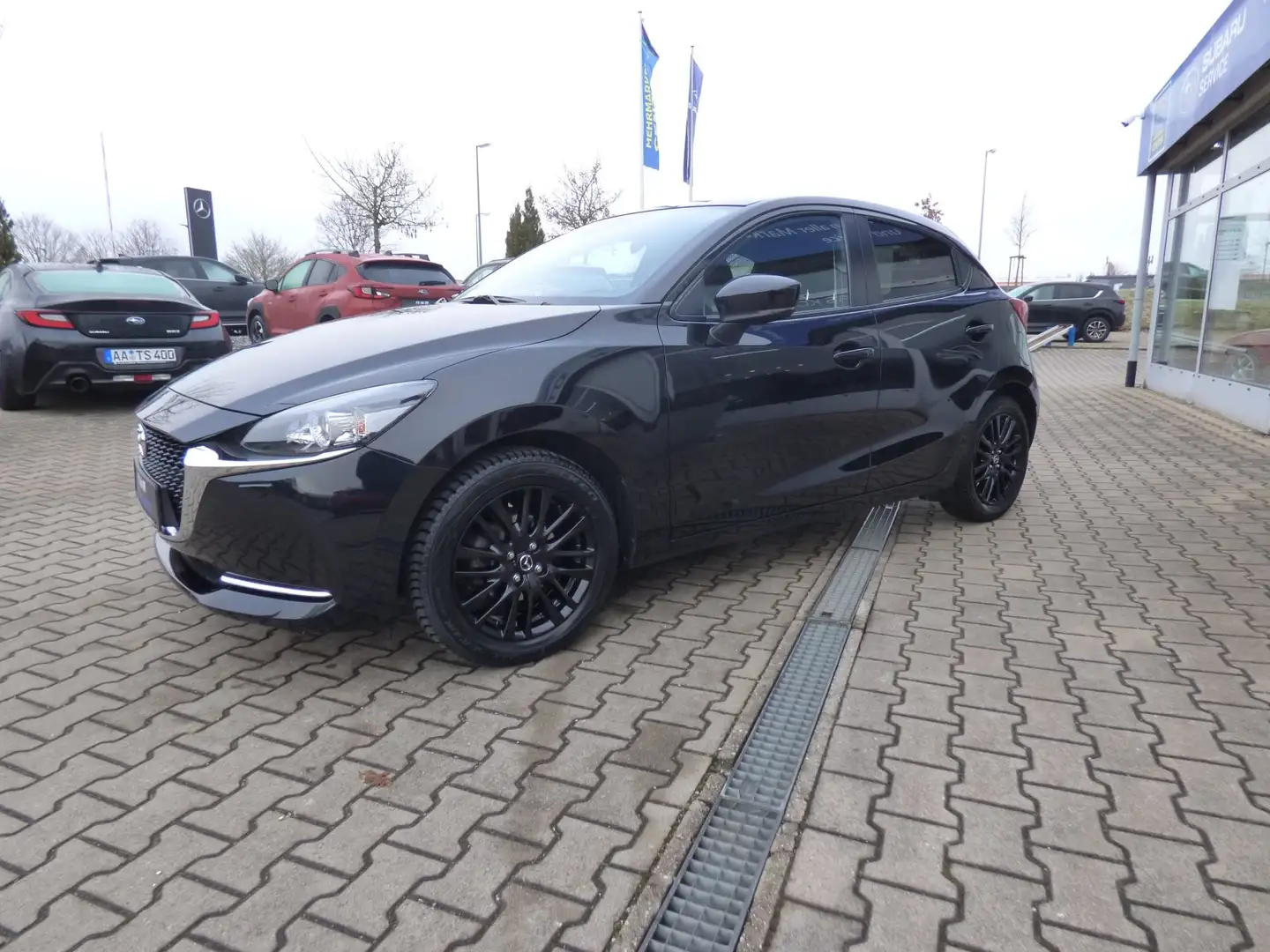 Mazda 2 1.5 SKYACTIV-G 90 M-Hybrid Homura (EURO 6d) Noir - 1