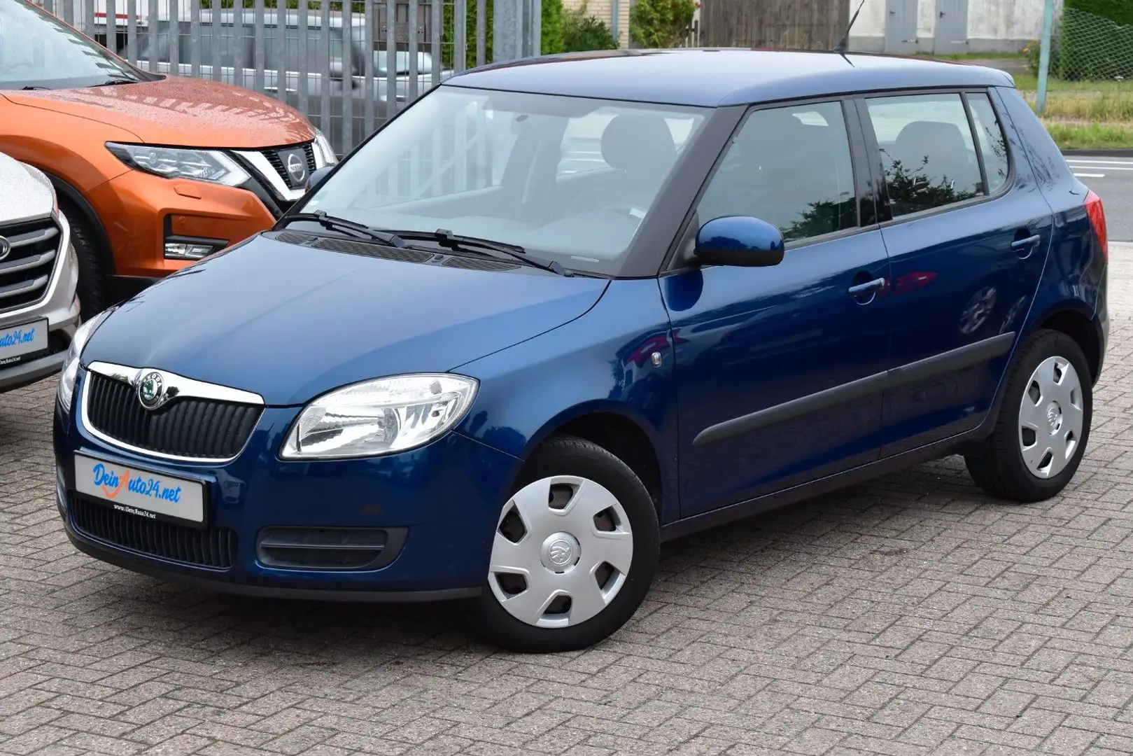 Skoda Fabia Ambiente 2.Hand| TÜV NEU|Klima|EL.FH|BC|ZV Blau - 1