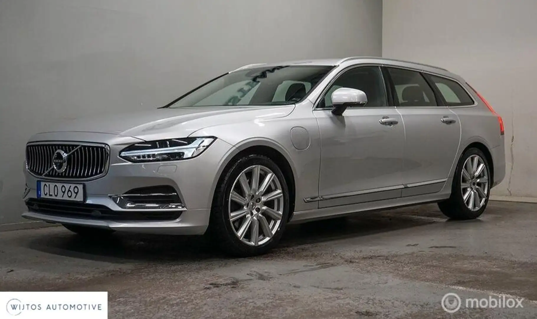 Volvo V90 2.0 T8 AWD Inscription, HUD, 360, BLIS, trekhaak Grijs - 1