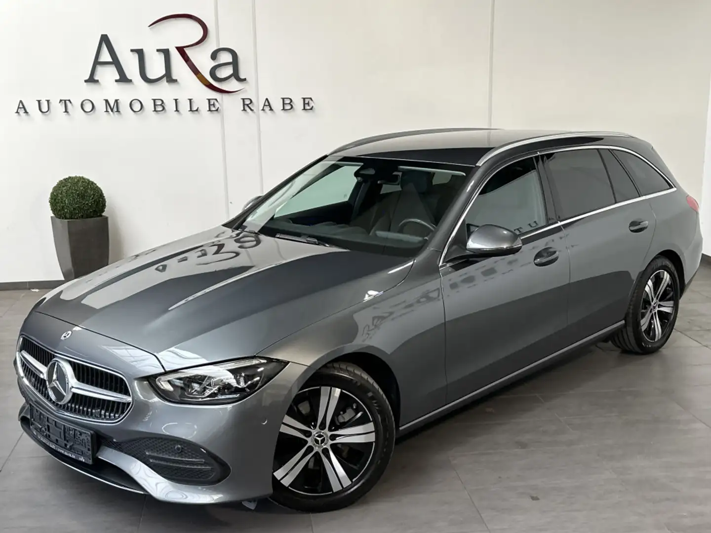Mercedes-Benz C 220 T Avantgarde NAV+LED+AHK+VCOCKPIT+CARPLAY Grey - 1