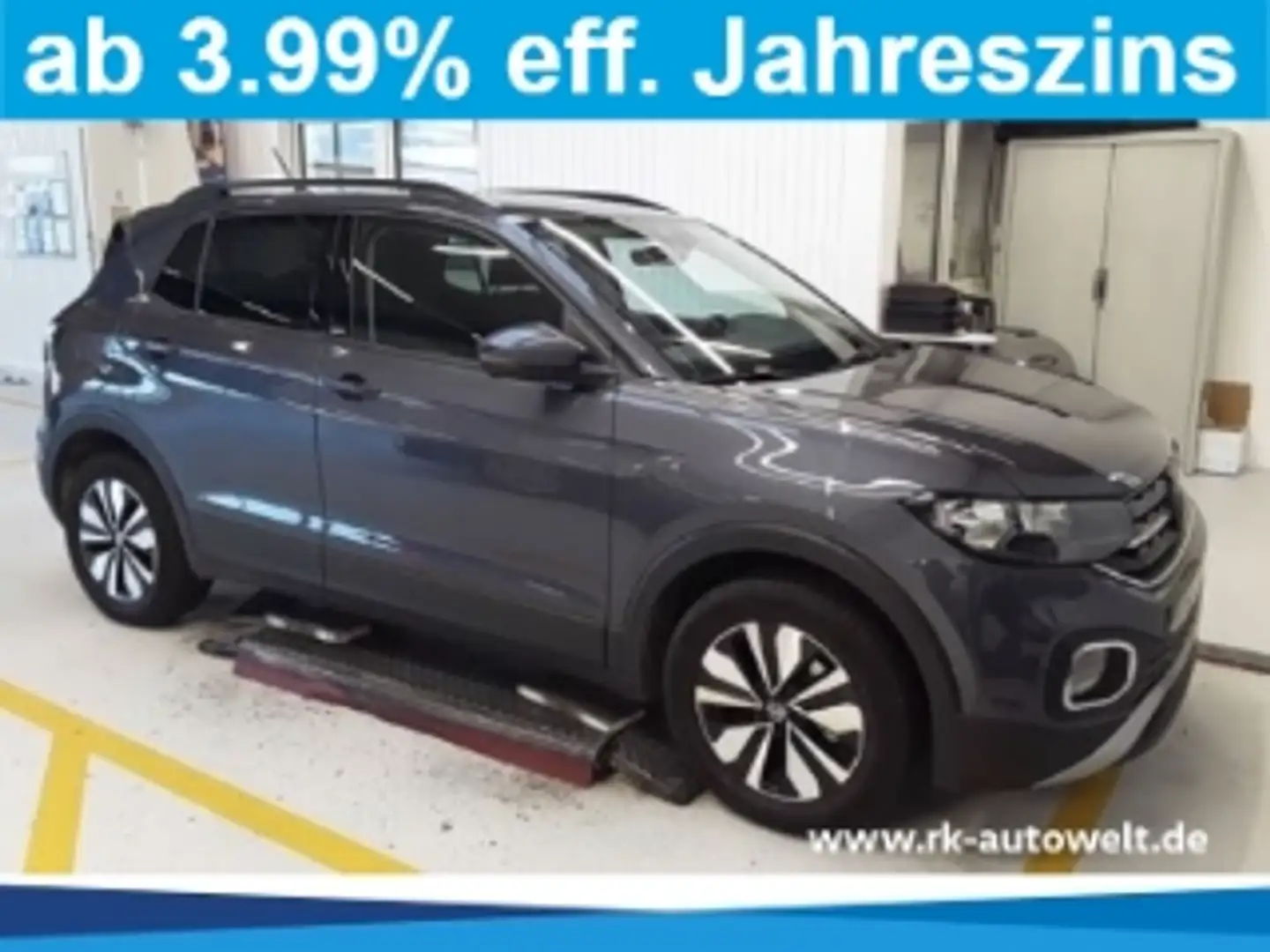 Volkswagen T-Cross 1.0 TSI Move Navi Ganzjahresreifen DAB Spurhalteas Grigio - 1