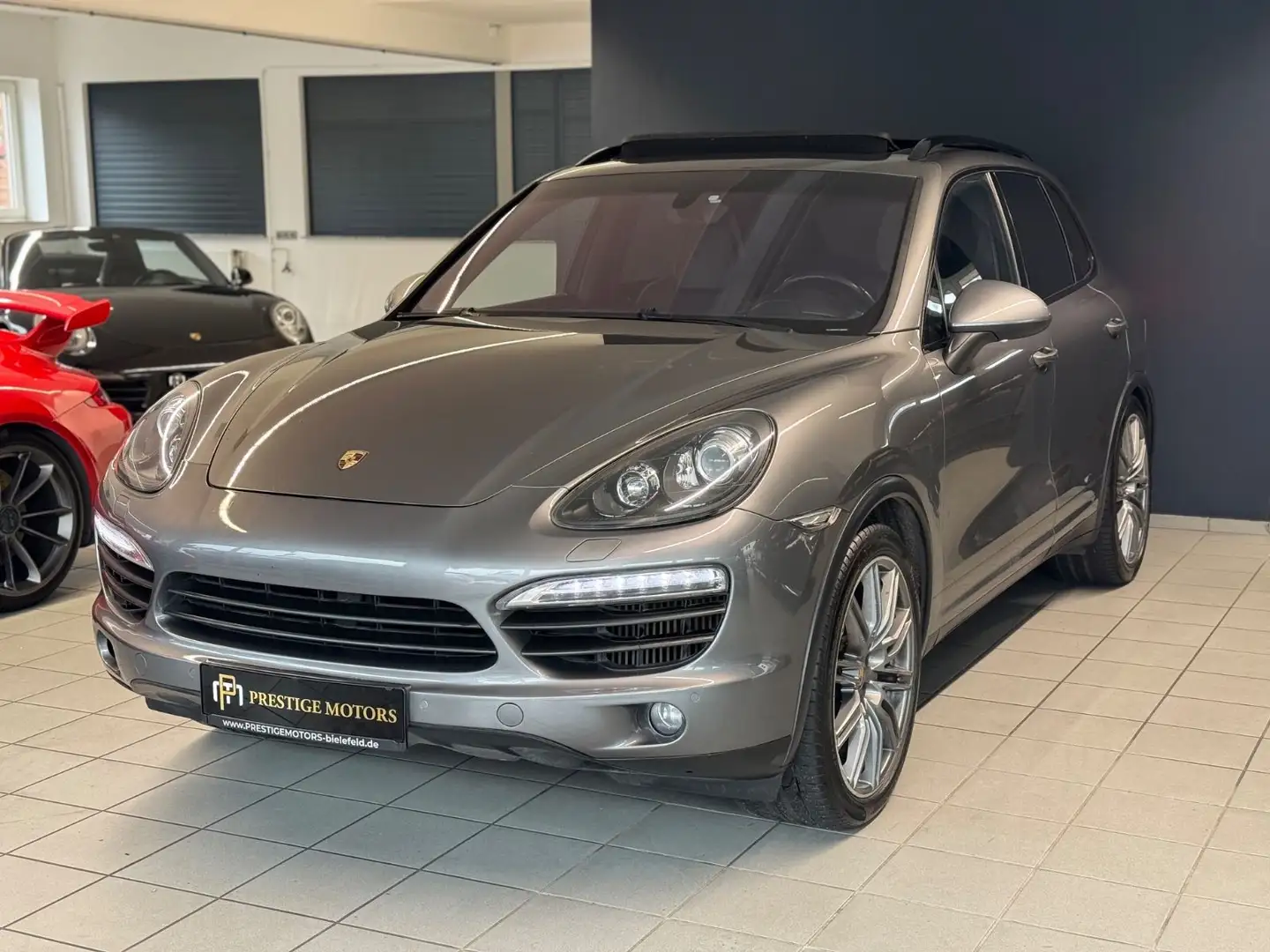 Porsche Cayenne S Diesel PANORAMA BOSE Сірий - 1