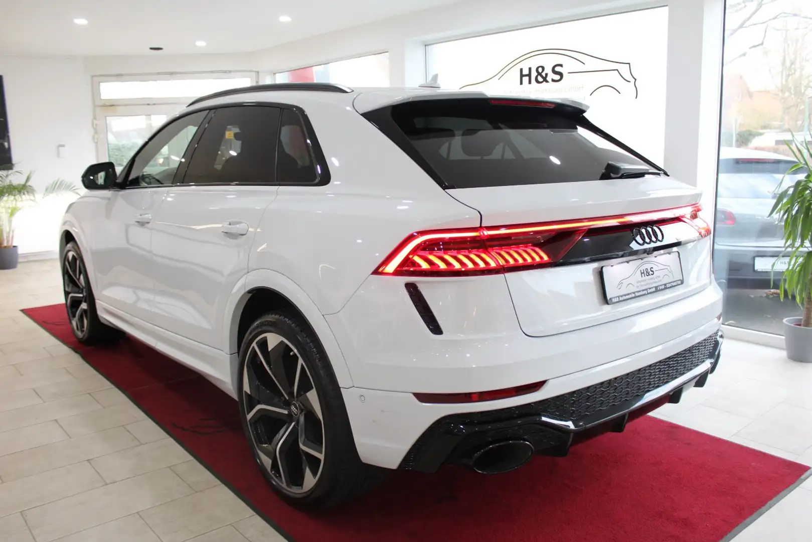 Audi RS Q8 4.0 TFSI quattro *PANO*AMBIENTE*MEMORY*STANDHEIZUN Blanc - 2
