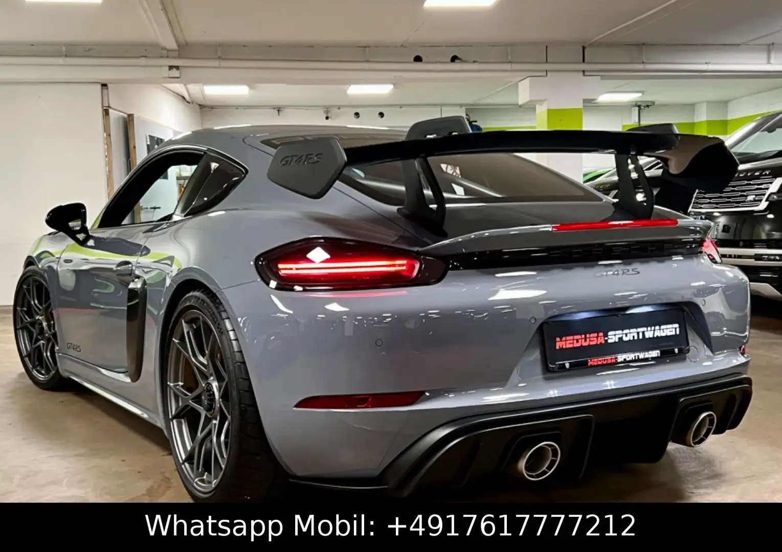 Porsche Cayman CAYMAN GT4RS WEISSACH CLUBSPORT CERAMIC NEW!!! Gris - 1