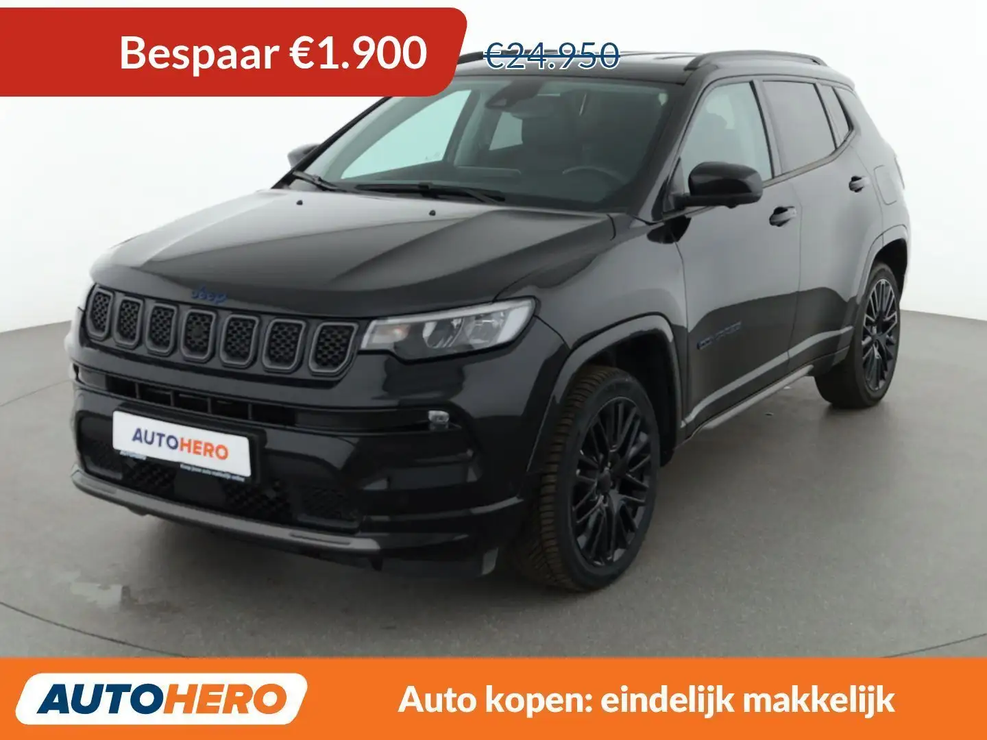 Jeep Compass 1.3 T4 4xe Plug-in Hybrid S Schwarz - 1