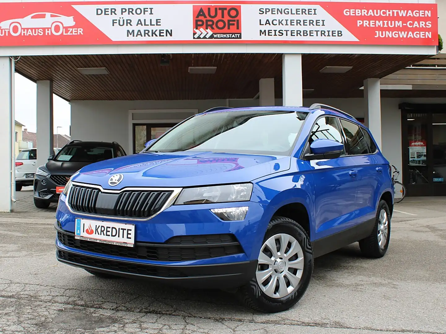 Skoda Karoq 1,0 TSI City *Sitzheizung, Parksensor, Smart Link* Blau - 1