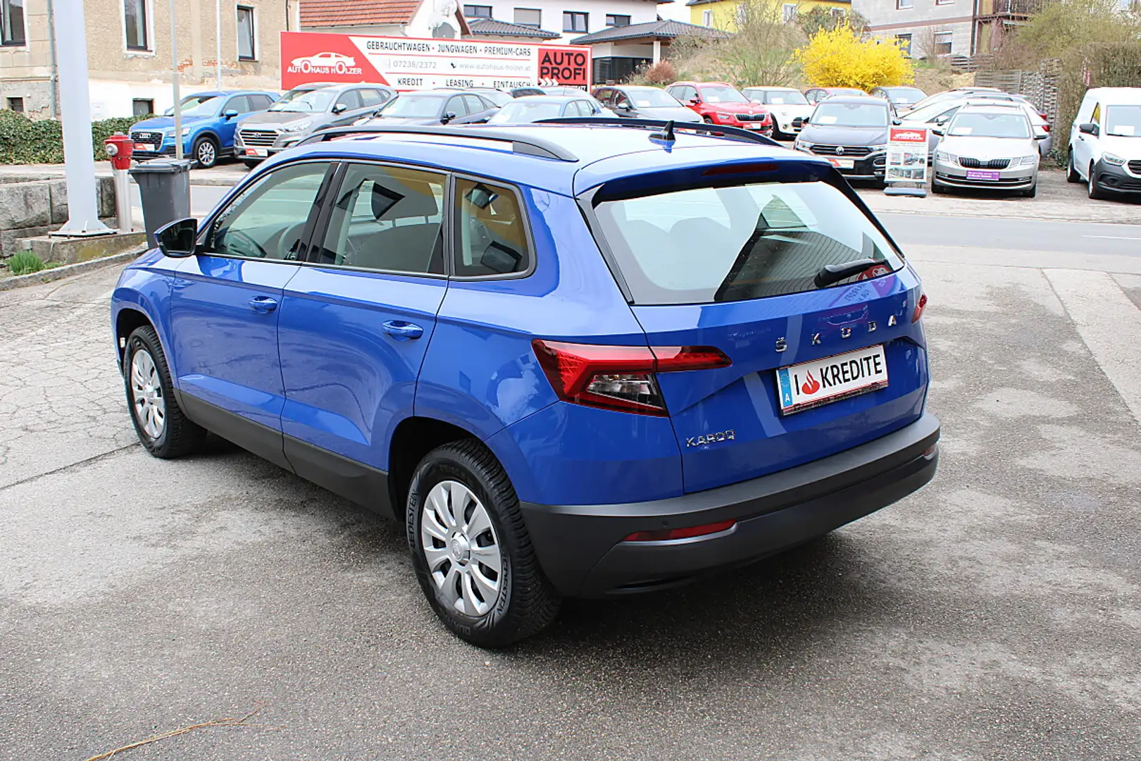 Skoda Karoq 1,0 TSI City *Sitzheizung, Parksensor, Smart Link* Blau - 2