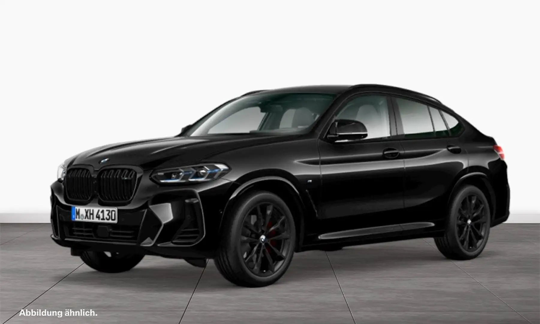 BMW X4 M 40d LKH AHK DAB SHZ WLAN Memory Komfortzg. Schwarz - 1