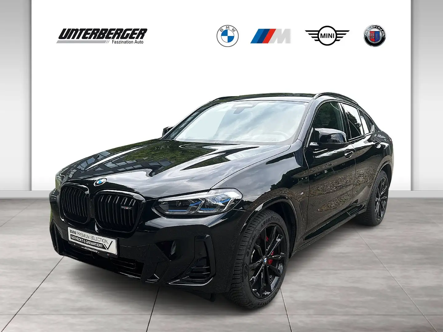BMW X4 M 40d LKH AHK DAB SHZ WLAN Memory Komfortzg. Noir - 1