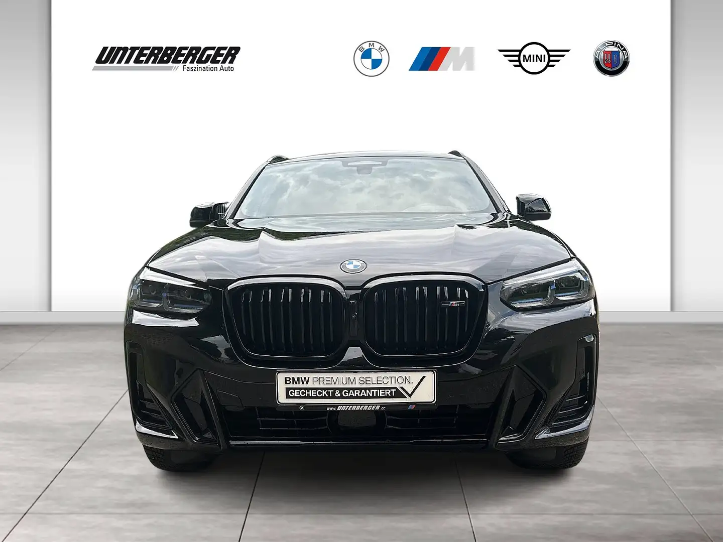BMW X4 M 40d LKH AHK DAB SHZ WLAN Memory Komfortzg. Noir - 2