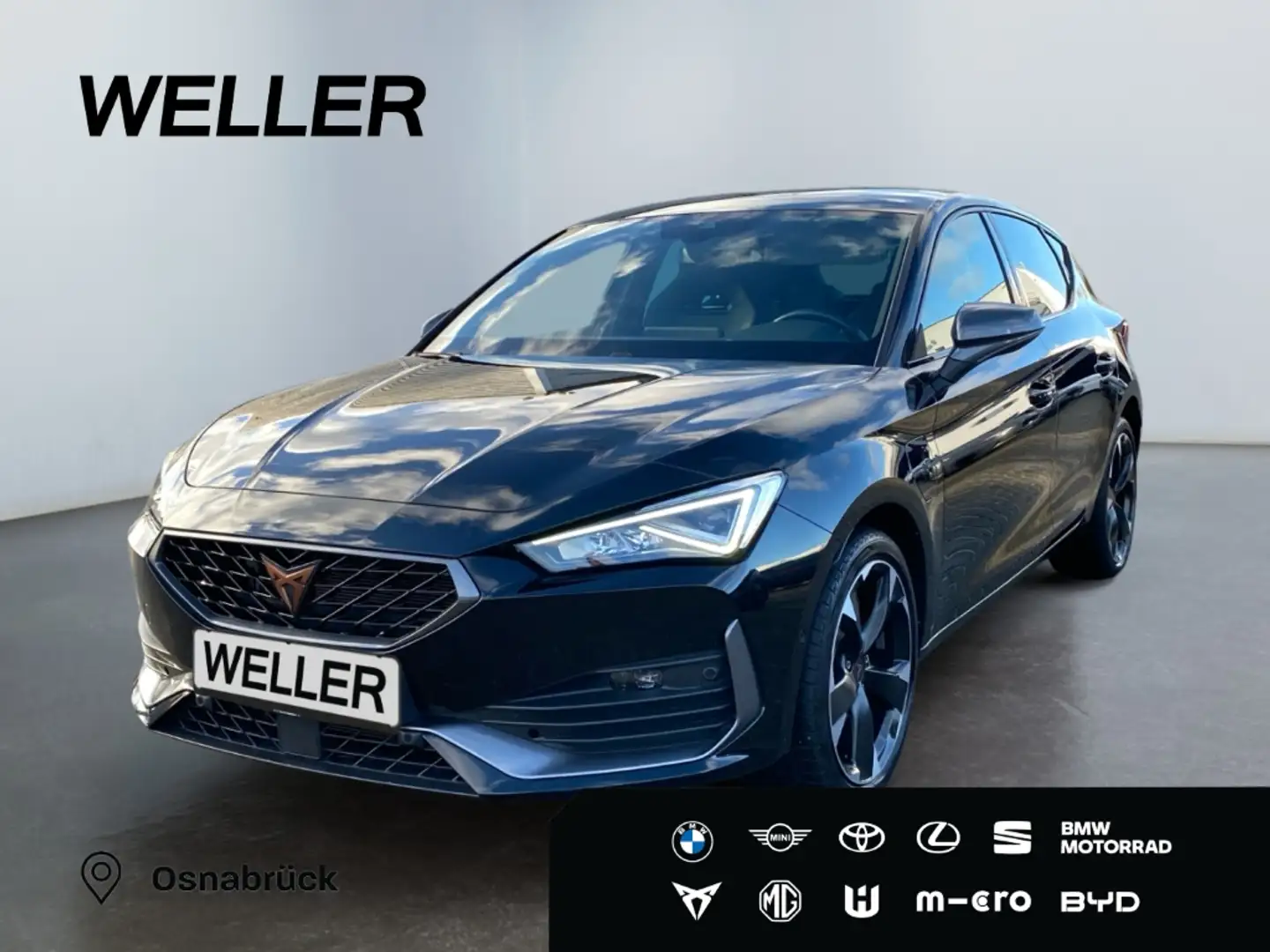 CUPRA Leon 1.4 e-Hybrid *ACC*LED*Virtual*CAM*Winter*L* Schwarz - 1