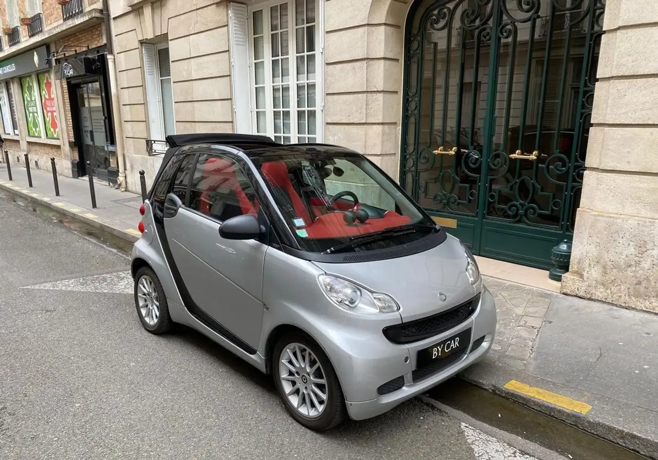 Smart forTwo ii (2) cabrio passion mhd 52 kw softouch