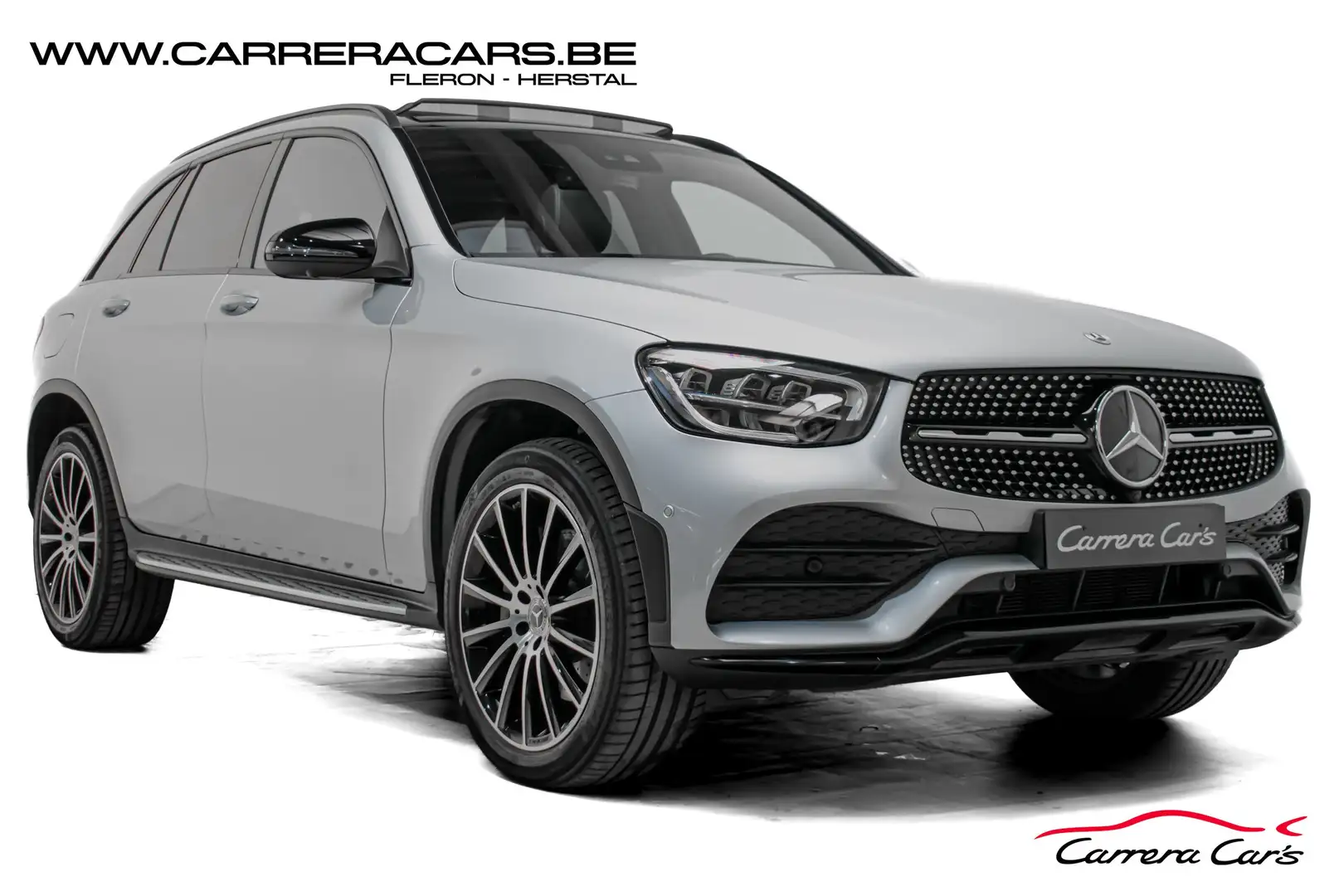 Mercedes-Benz GLC 300 de 4-Matic PHEV*AMG*PANORAMIQUE*CAMERA*NAVI*CUIR* Gris - 1