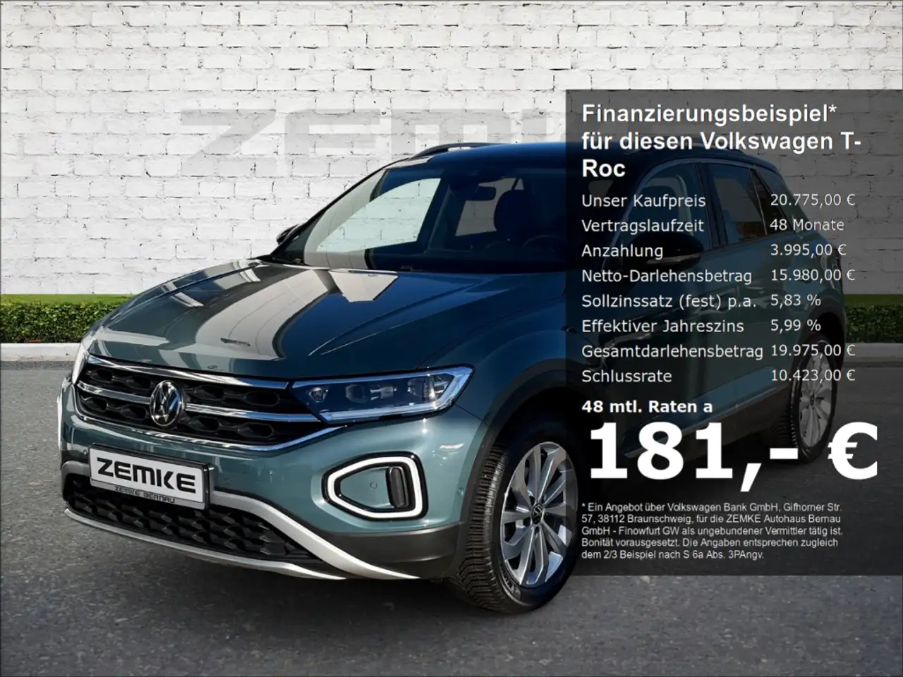 Volkswagen T-Roc 1.0 TSI Style OPF Digitales Cockpit LED ACC El. He — миниатюра 1