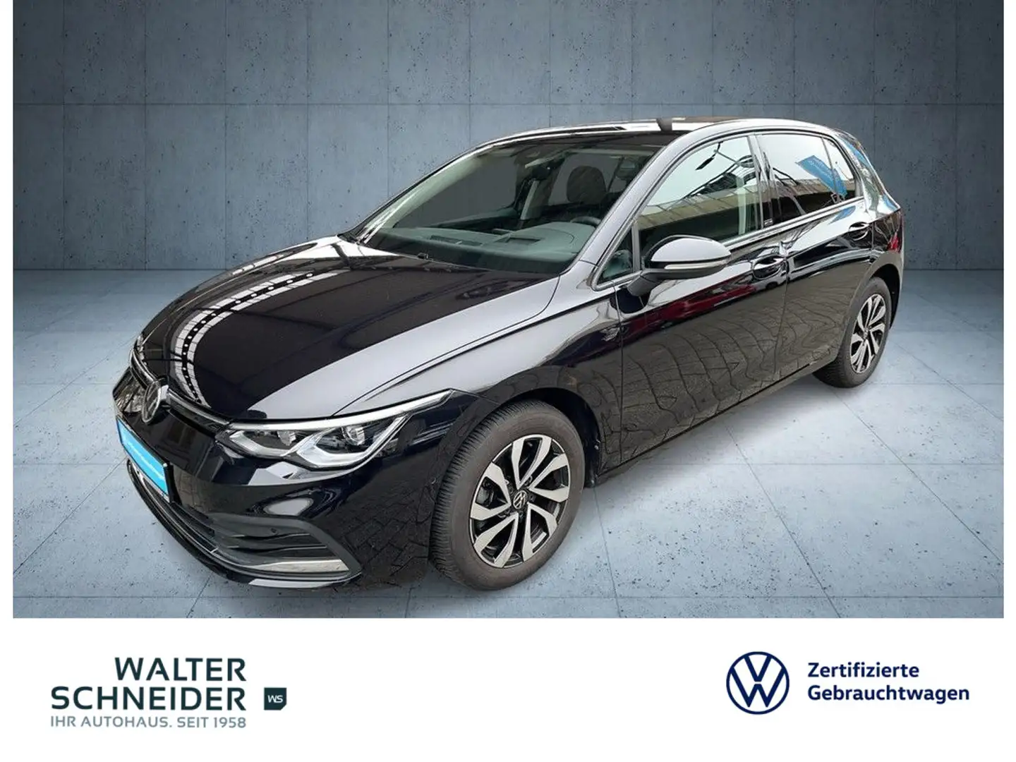 Volkswagen Golf Life 1.5 TSI Active Navi LED Noir - 1