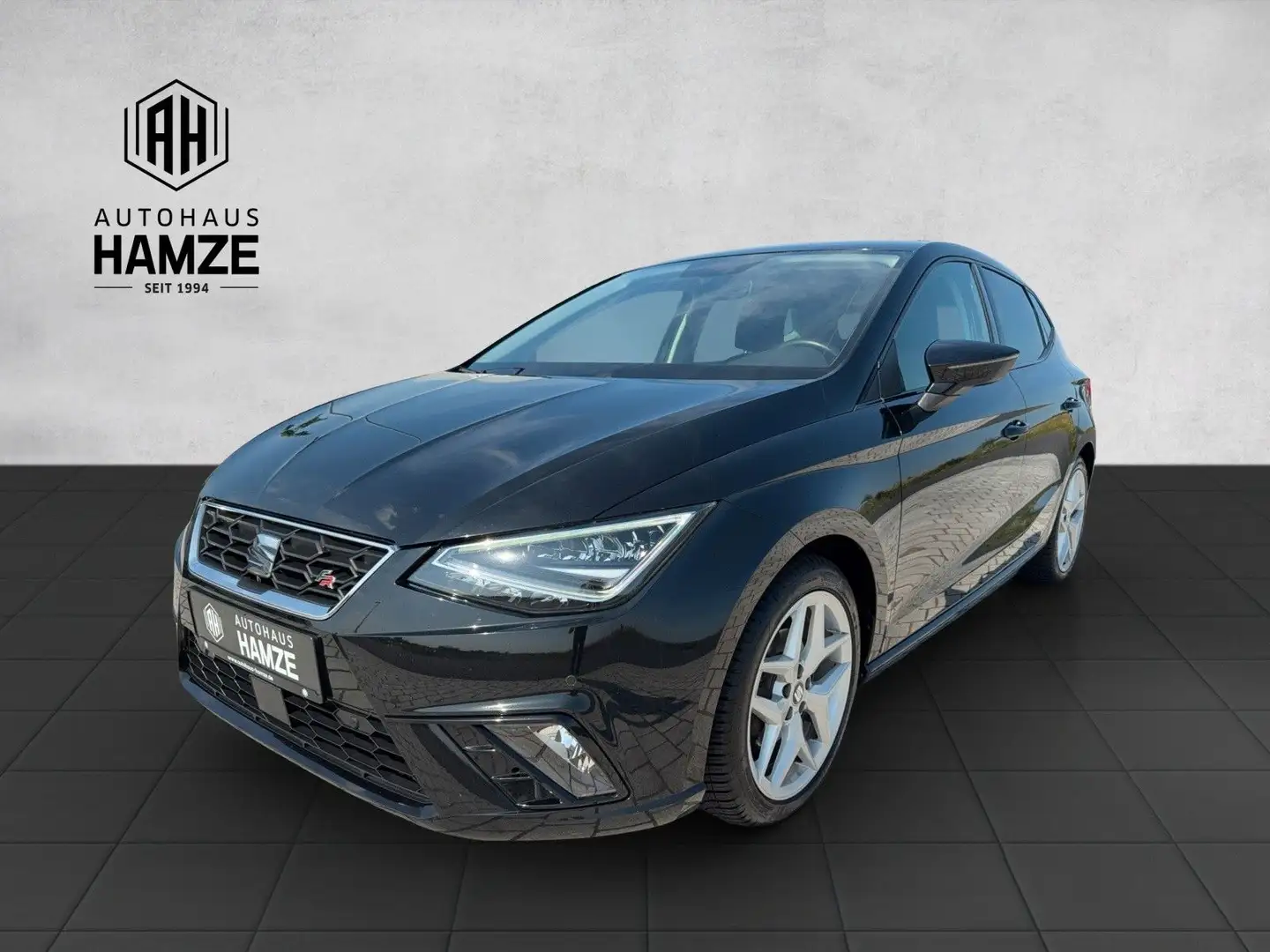 SEAT Ibiza FR 85kW|LED|Navi|Kamera|ACC|Full Link|DAB+ Schwarz - 1