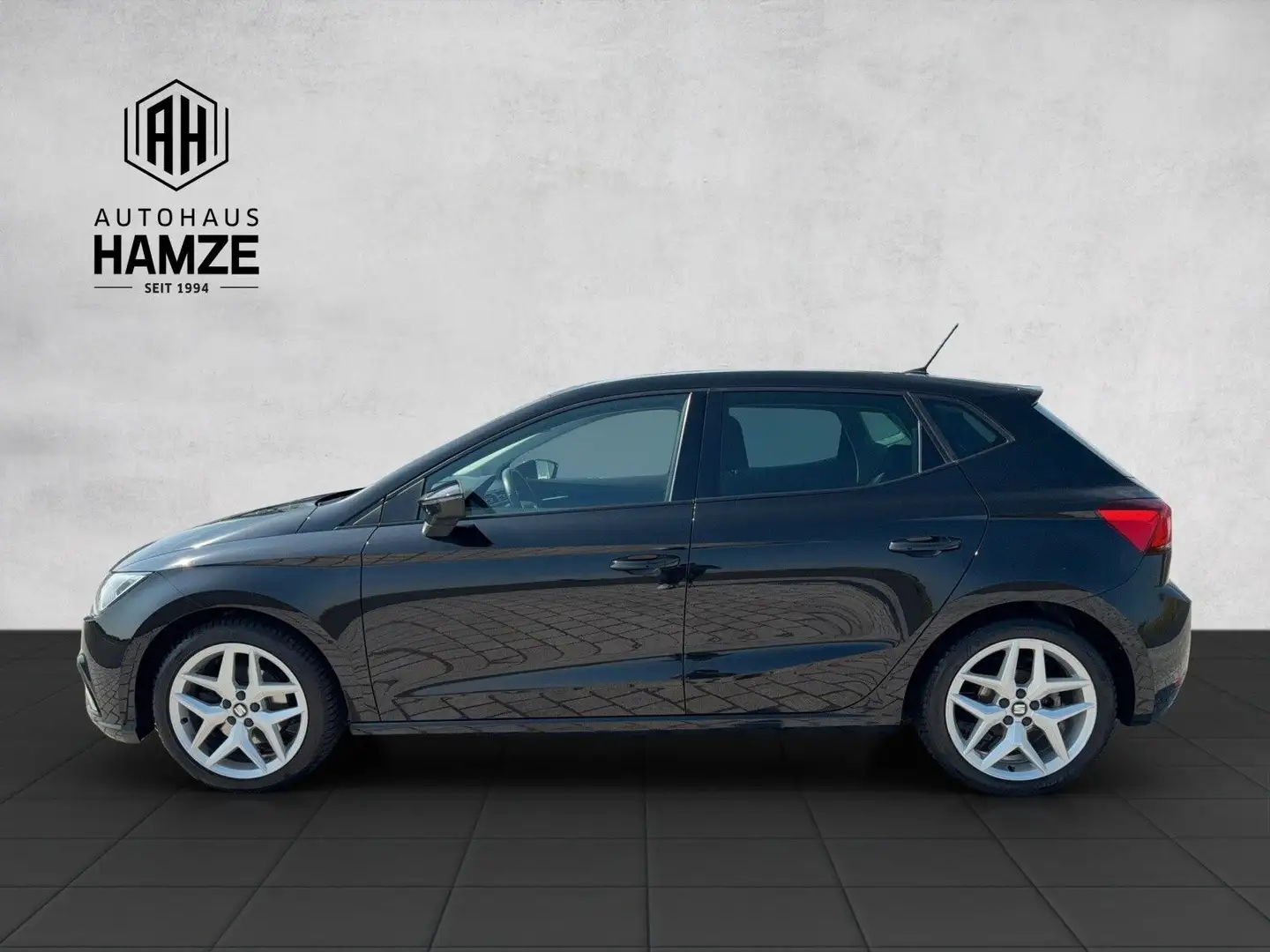 SEAT Ibiza FR 85kW|LED|Navi|Kamera|ACC|Full Link|DAB+ Schwarz - 2