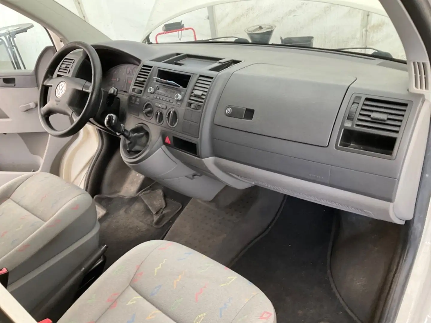 Volkswagen T5 Transporter Weiß - 2