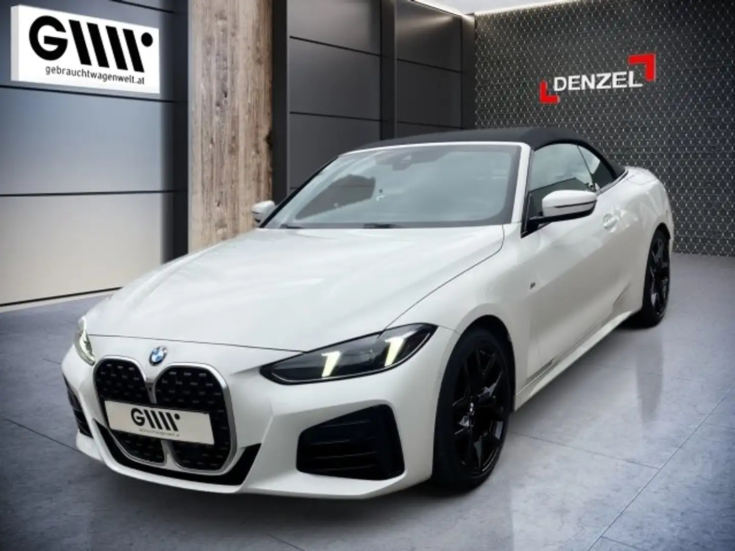 BMW 420 BMW 420d Cabrio G23 B47 Weiß - 2