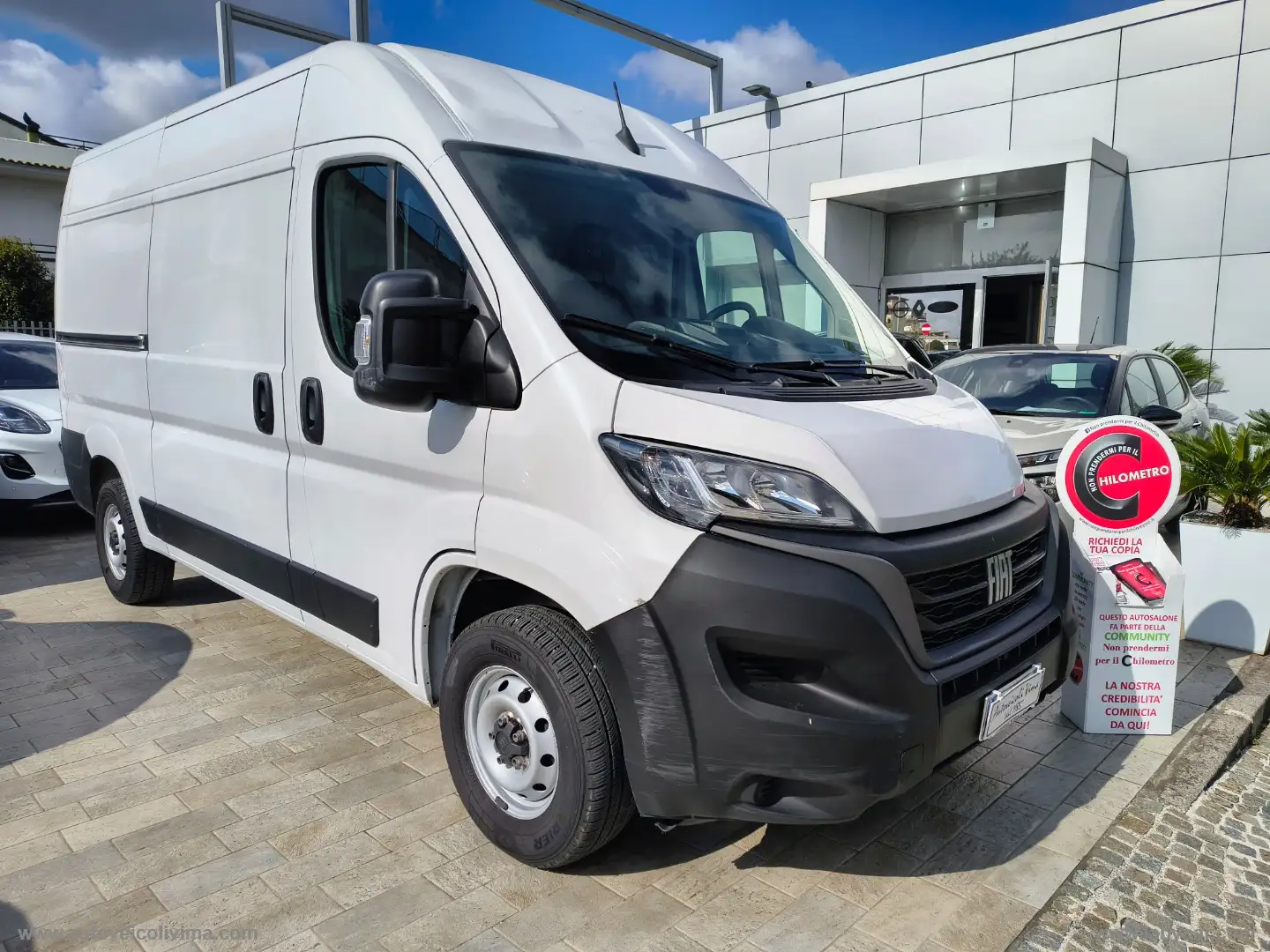 Fiat Ducato 35 2.2Mjt 140 PM-TM Furgone Bianco - 1