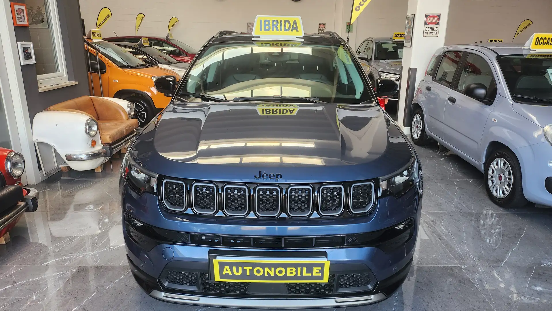 Jeep Compass Compass 1.3 turbo t4 phev S 4xe TargaGN620RT Bleu - 1