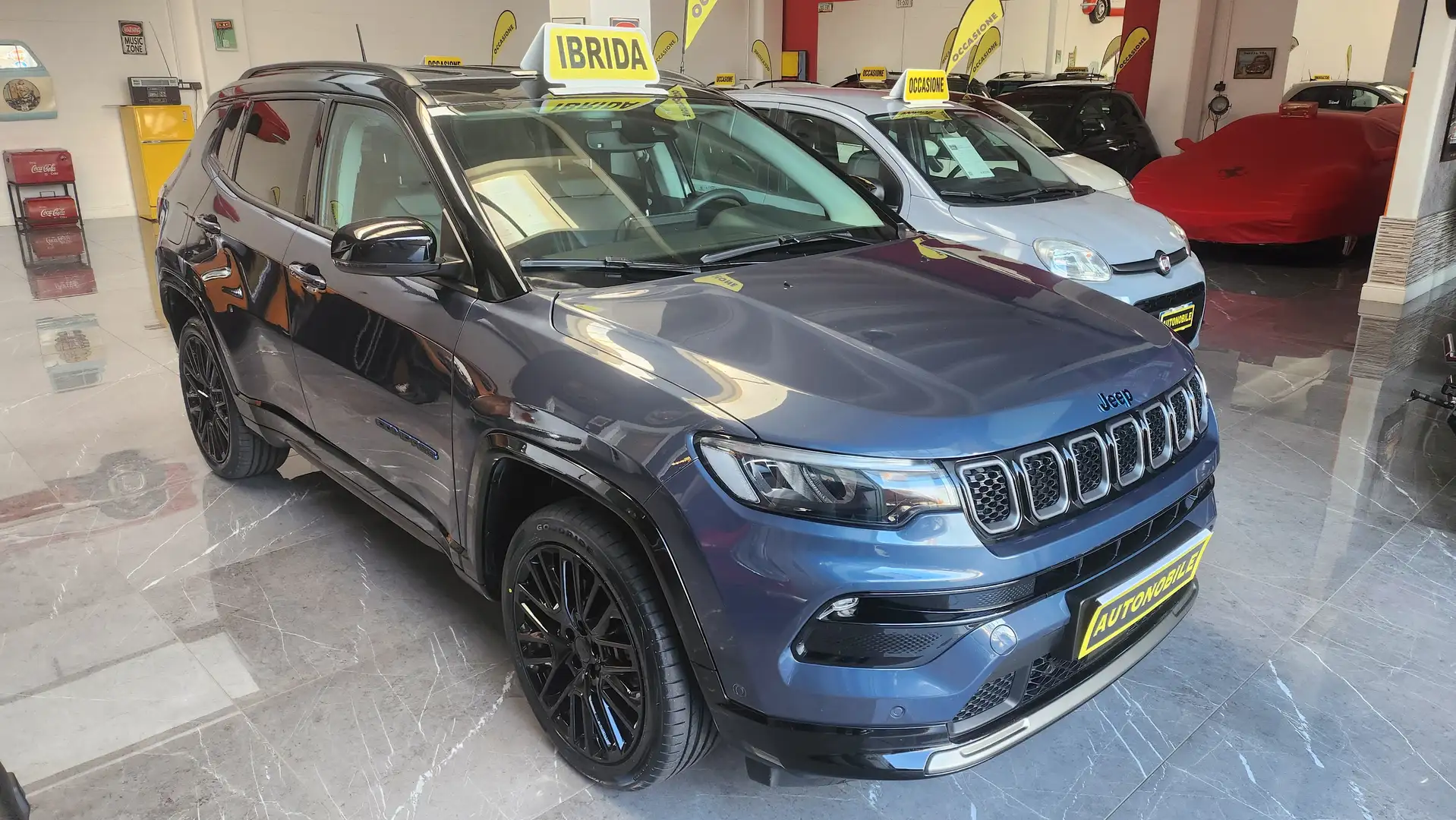 Jeep Compass Compass 1.3 turbo t4 phev S 4xe TargaGN620RT Bleu - 2