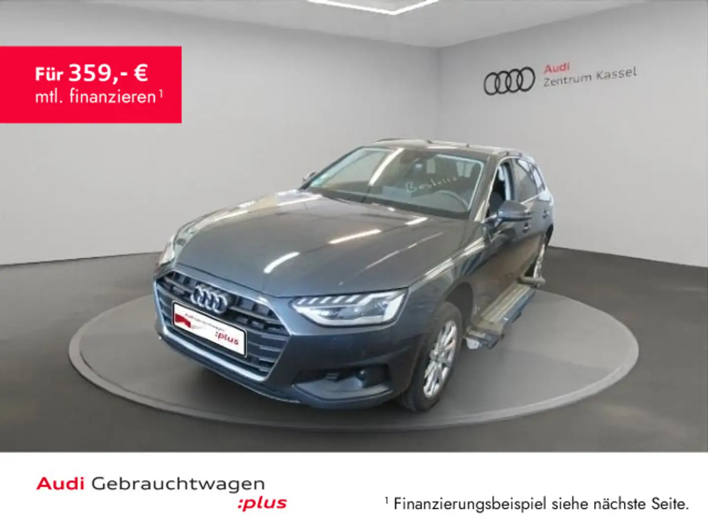 Audi A4 40 TDI qu. Matrix B&O Kamera StandHZG Grau - 1