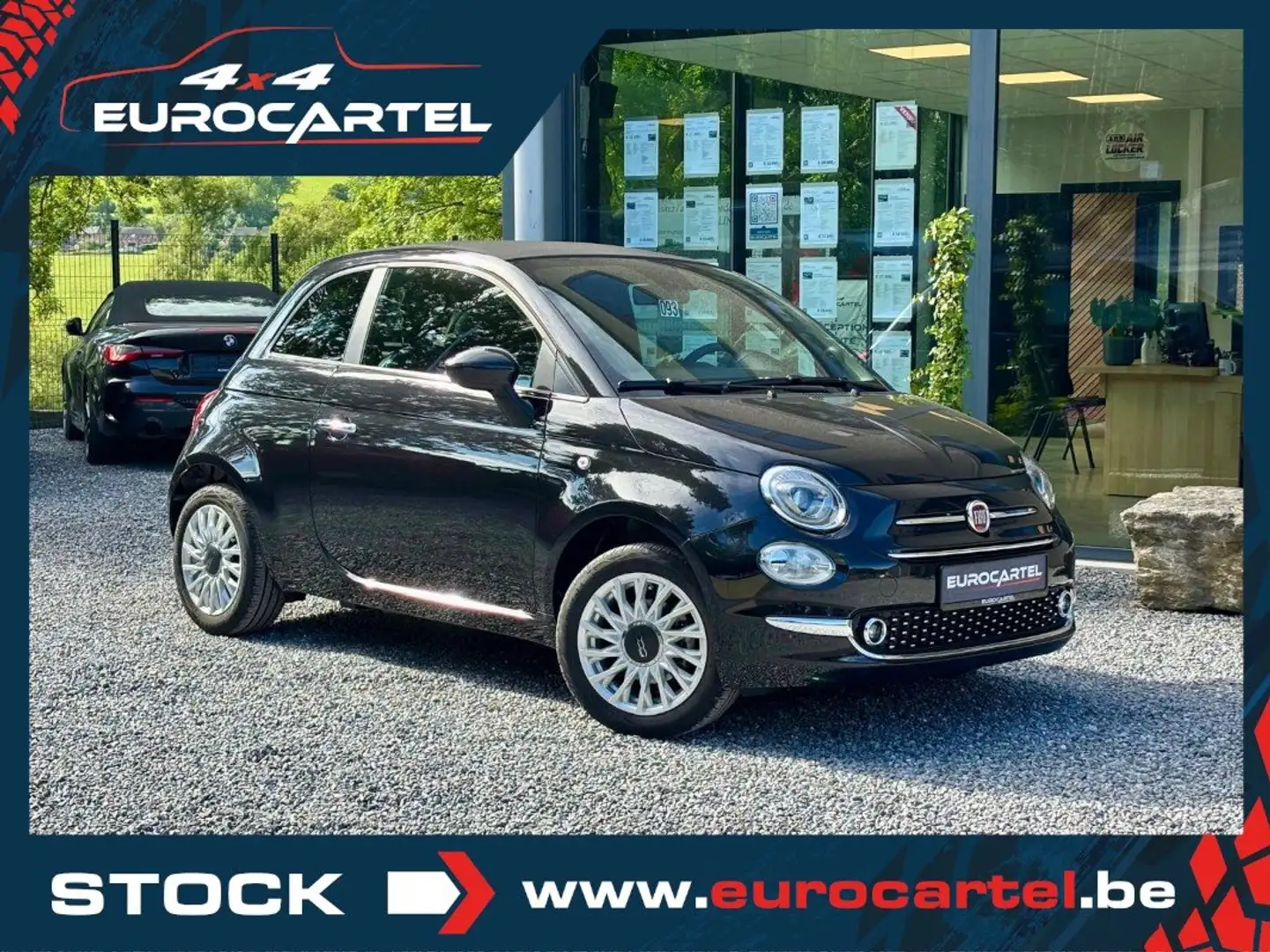 Fiat 500C 500C 1.0i MHEV 70 CV | CLIM | 14.800 € TTC Schwarz - 1