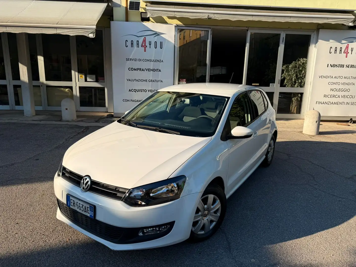 Volkswagen Polo Polo V 2013 5p 1.2, SOLO 14.000 KM! NEOPATENTATI! Bianco - 1