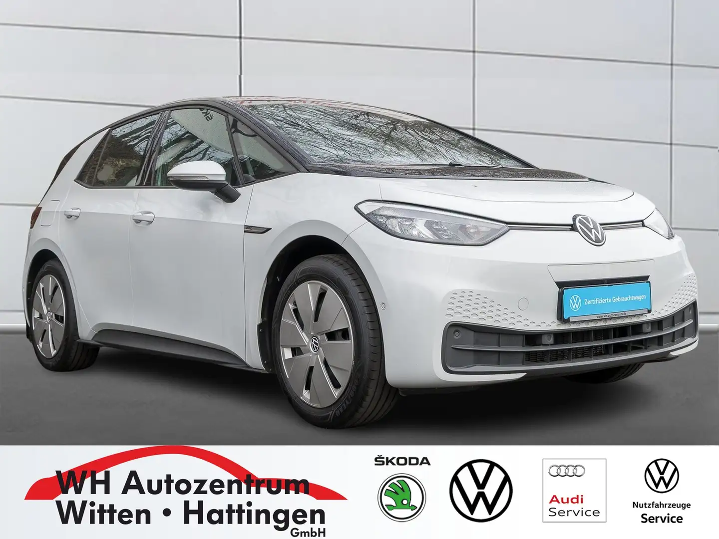 Volkswagen ID.3 Pro mit Infotainment-Paket NAVI-PRO REARVIEW LE... Weiß - 1