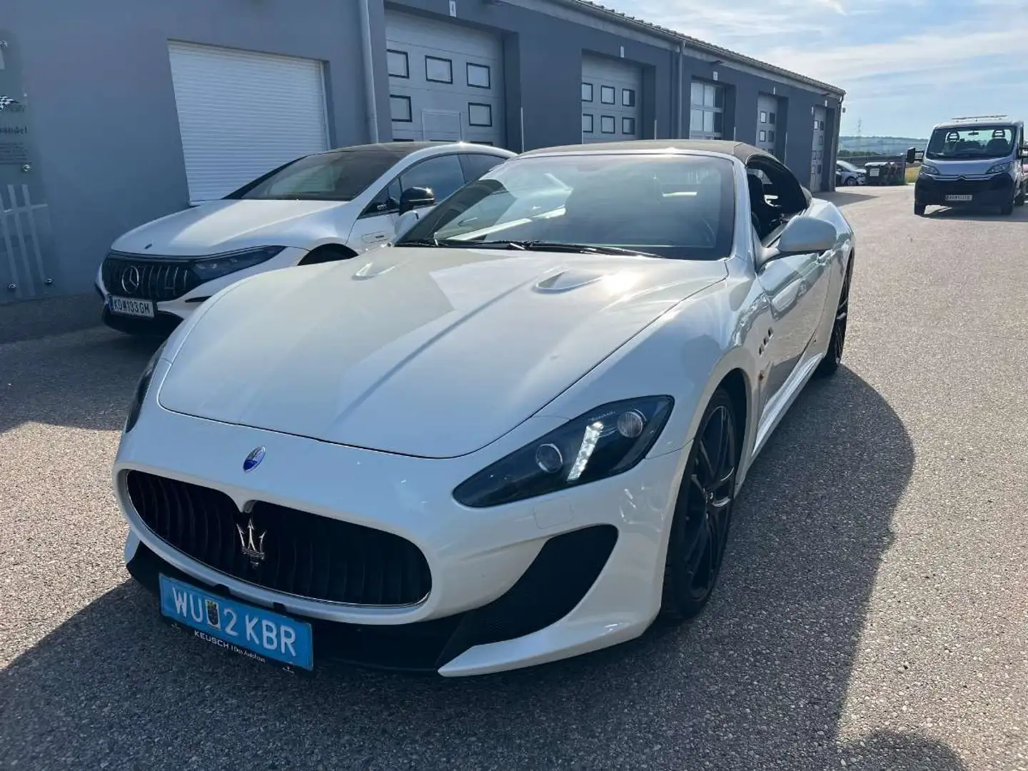Maserati GranCabrio MC Weiß - 1