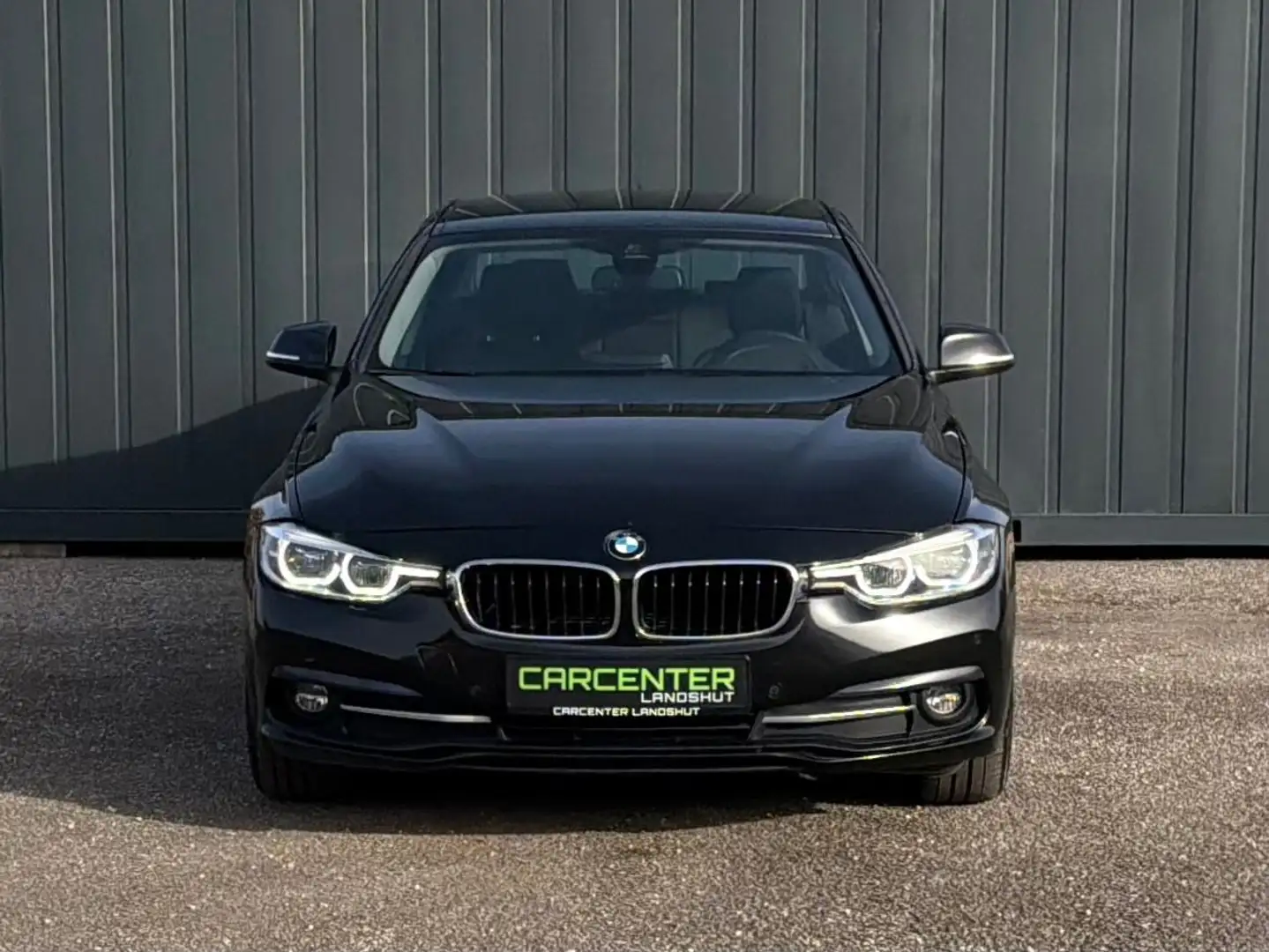 BMW 318 d SPORT AUTOMATIK,HEAD-UP,LED,NAVI,AHK,PDC Noir - 2