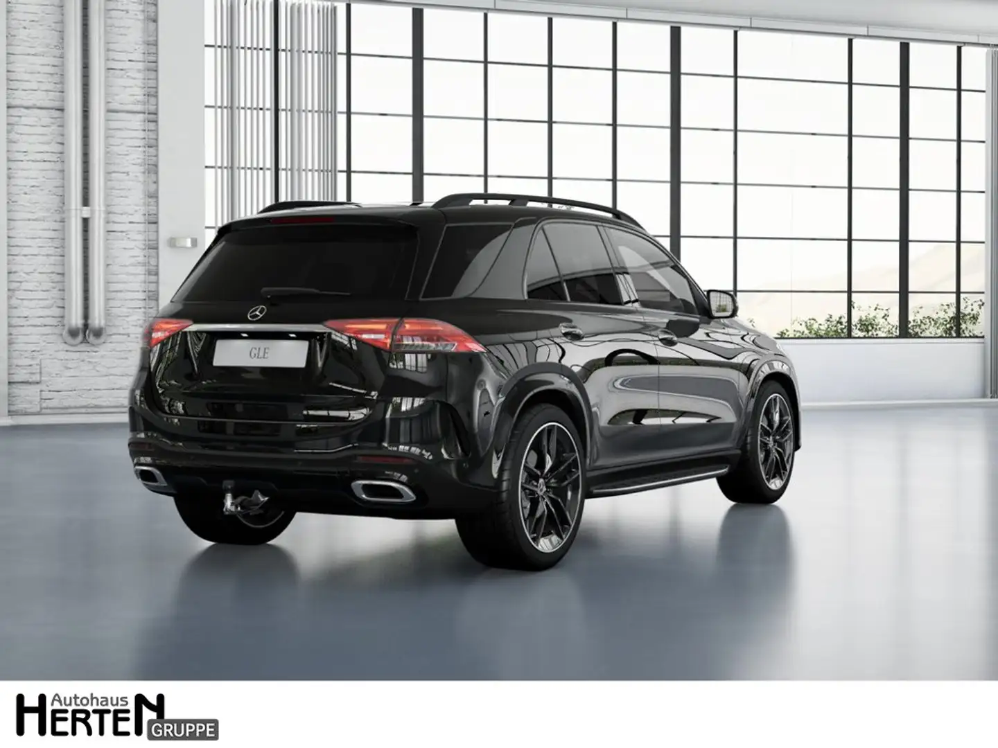 Mercedes-Benz GLE 450 d 4M+AMG+NIGHT+22"ZOLL+360°+KEYLESS+AHK Schwarz - 2