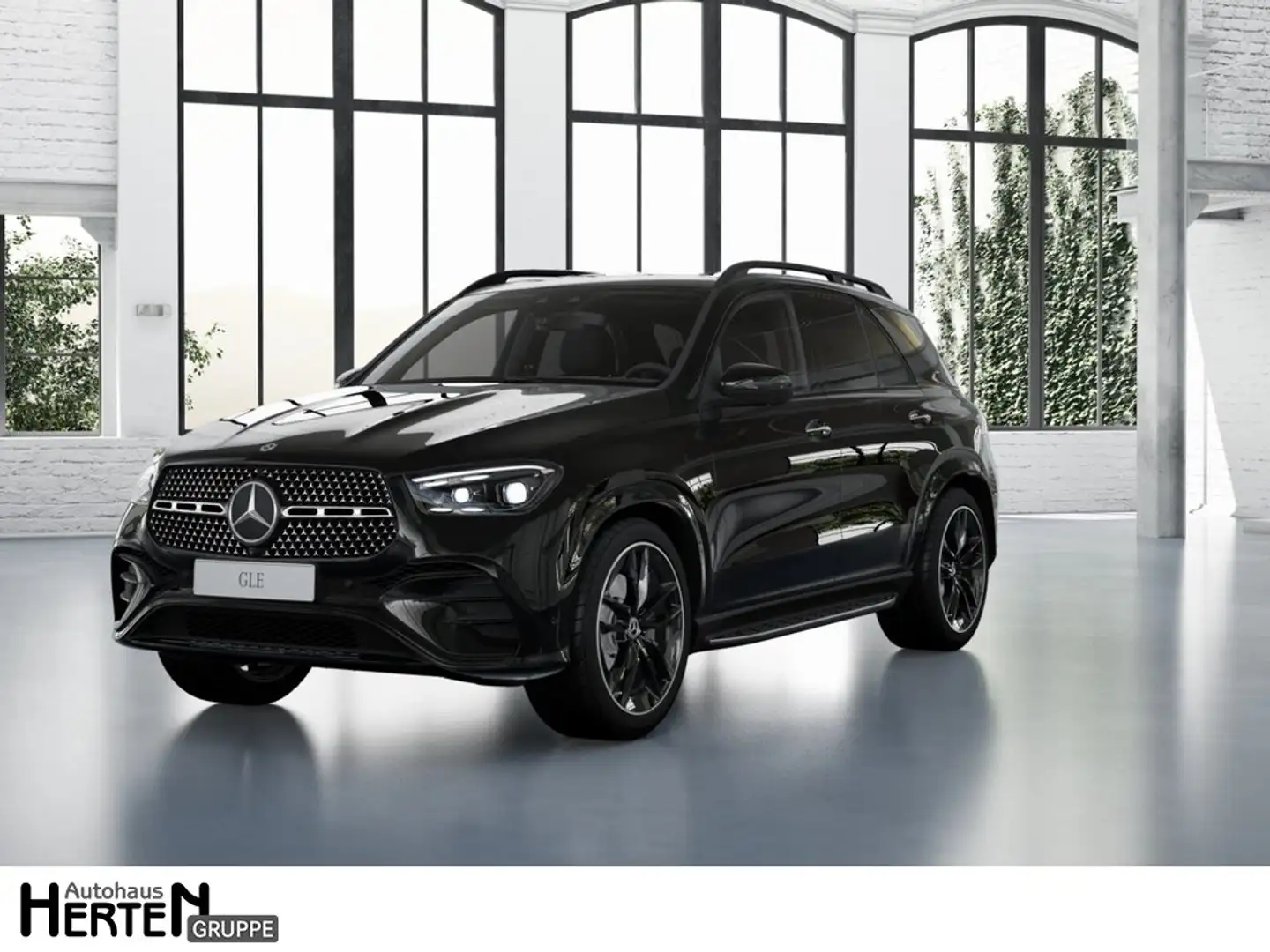 Mercedes-Benz GLE 450 d 4M+AMG+NIGHT+22"ZOLL+360°+KEYLESS+AHK Schwarz - 1