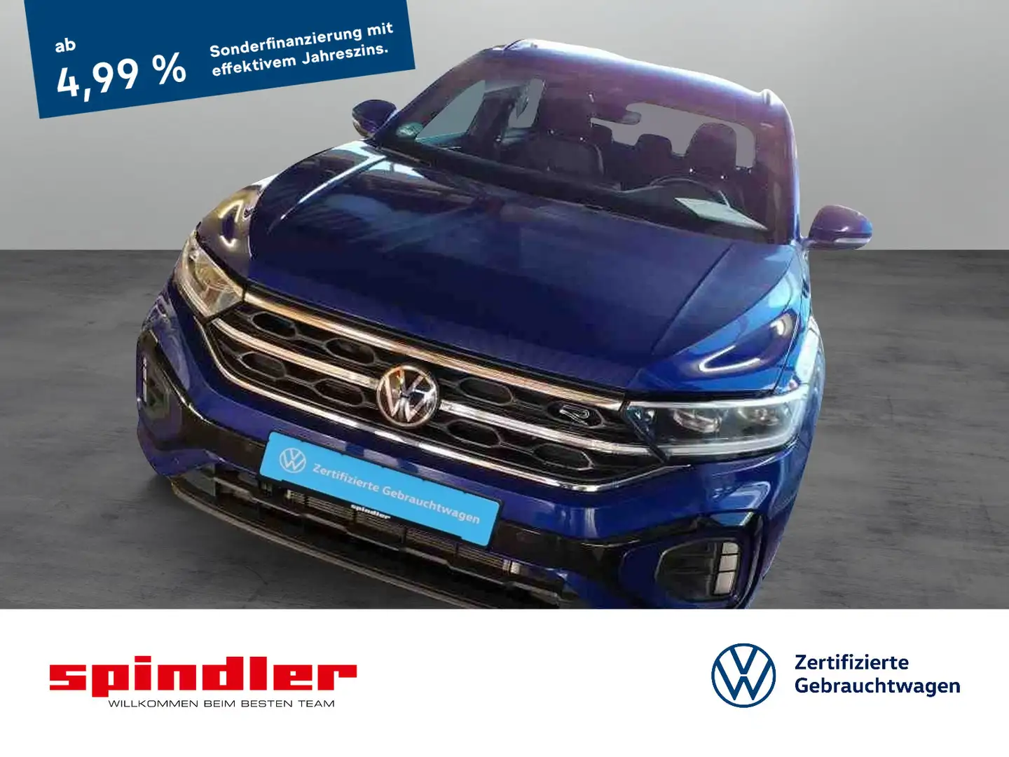 Volkswagen T-Roc R-Line 2.0 TSI 4M DSG / Matrix, ACC, Navi Blau - 1