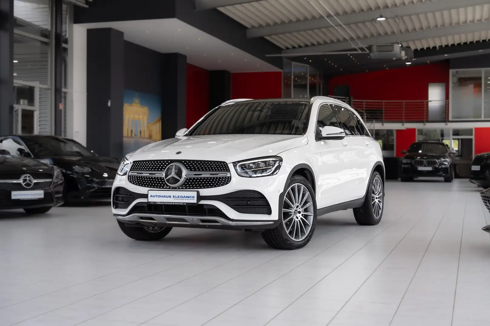Mercedes-Benz GLC 400 d 4Matic*AMG-LINE*1.HD*PANO*EDELHOLZ* Alb - 1