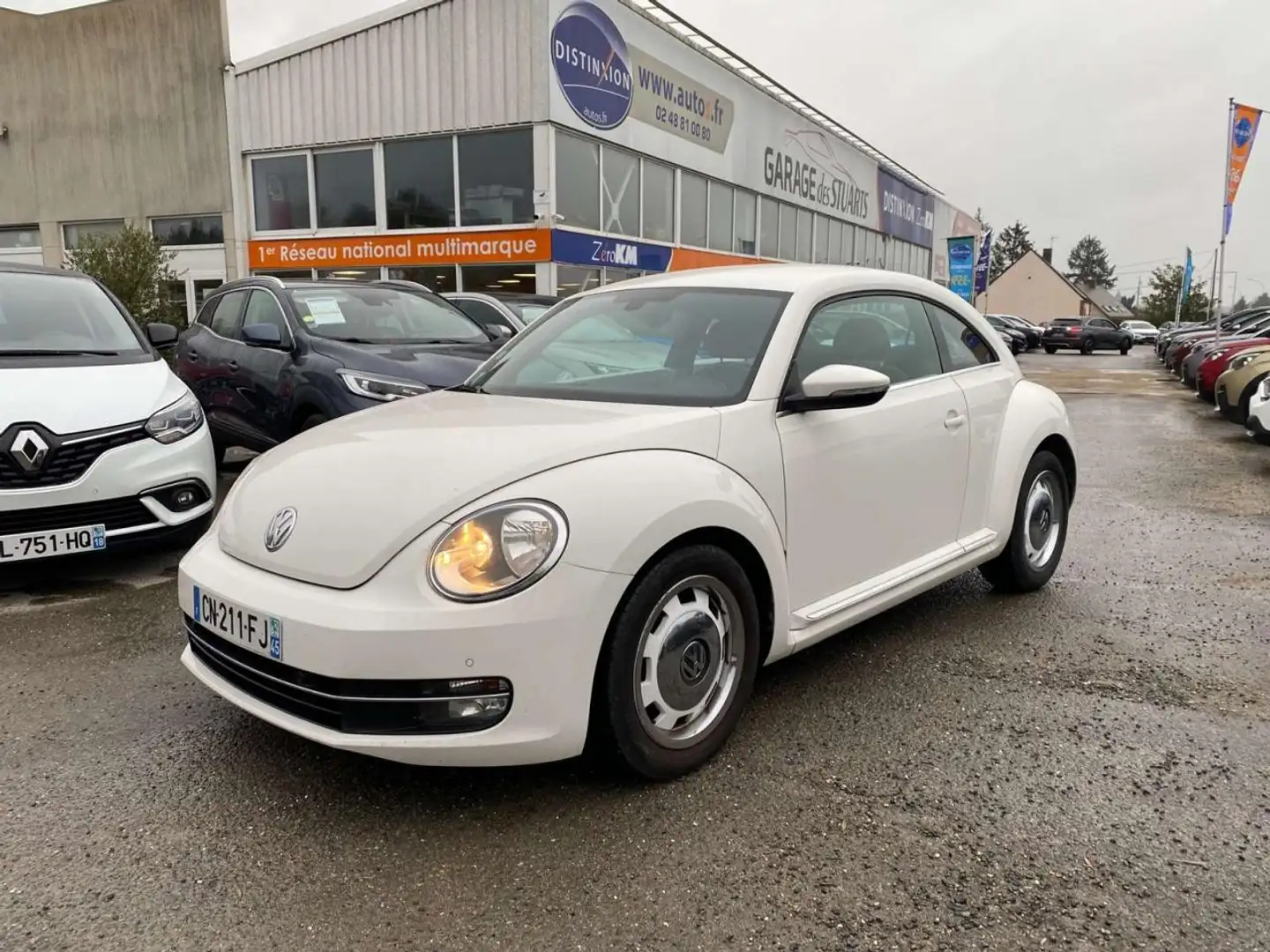 Volkswagen New Beetle 1.6 TDI FAP - 105 Blanc - 1