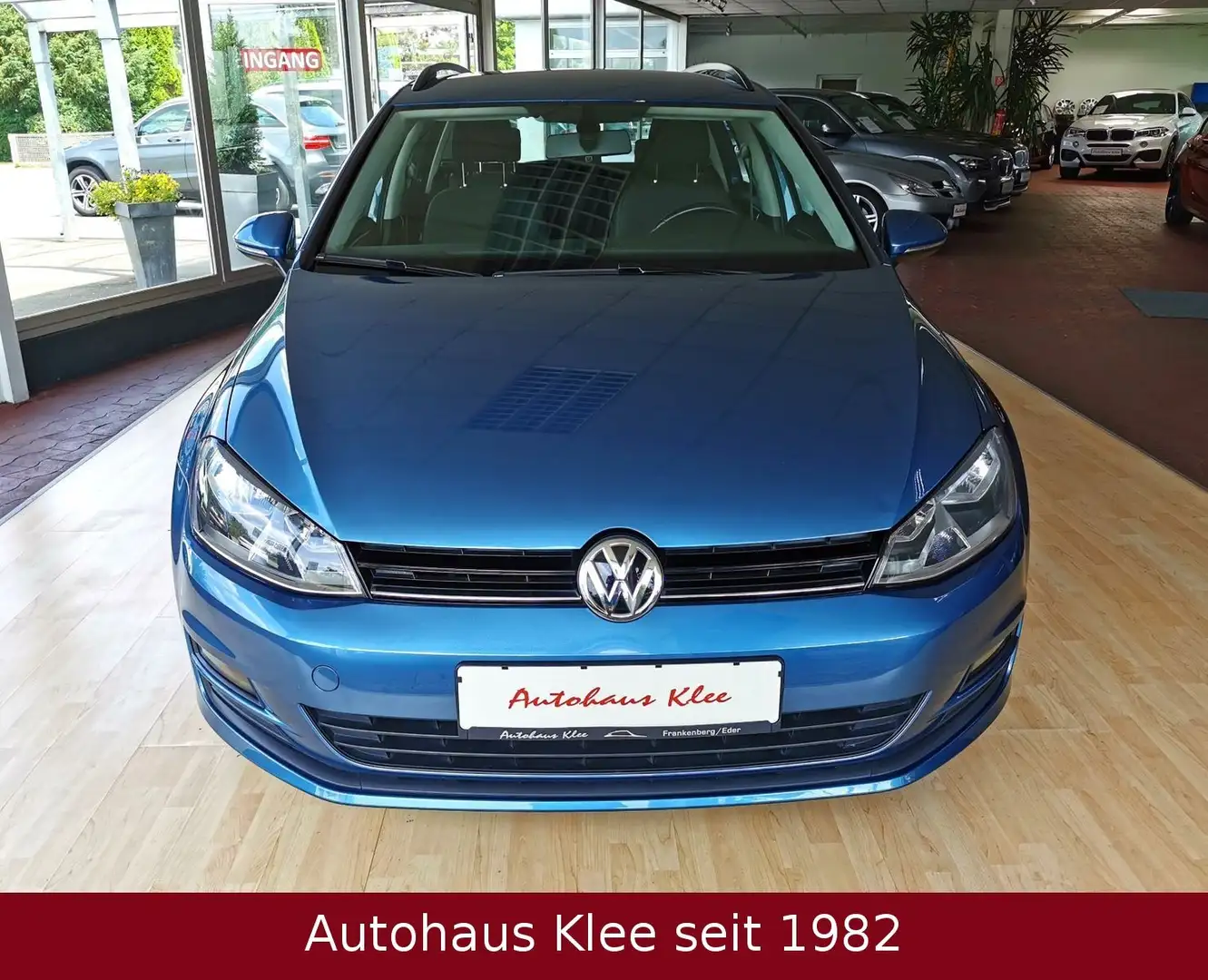 Volkswagen Golf VII 1.2 TSI Variant Comfortline *Klima*1.Hd Bleu - 2