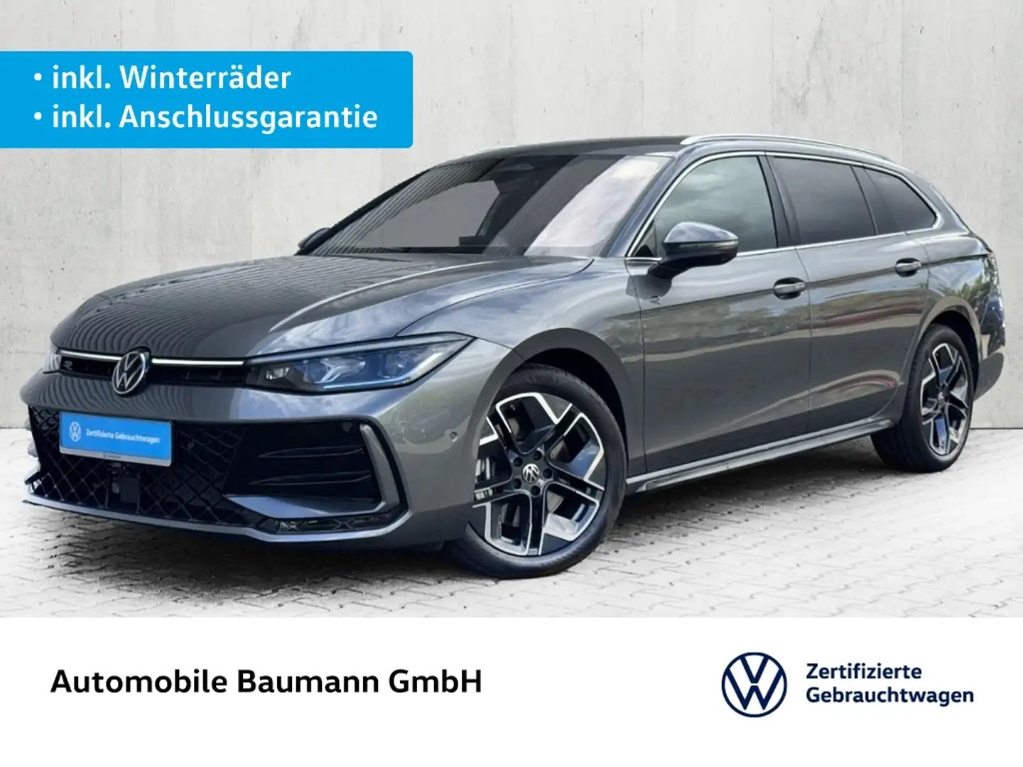 Volkswagen Passat Variant 2.0 TDI R-LINE *AHK*STDHZG*H&K* Grau - 1