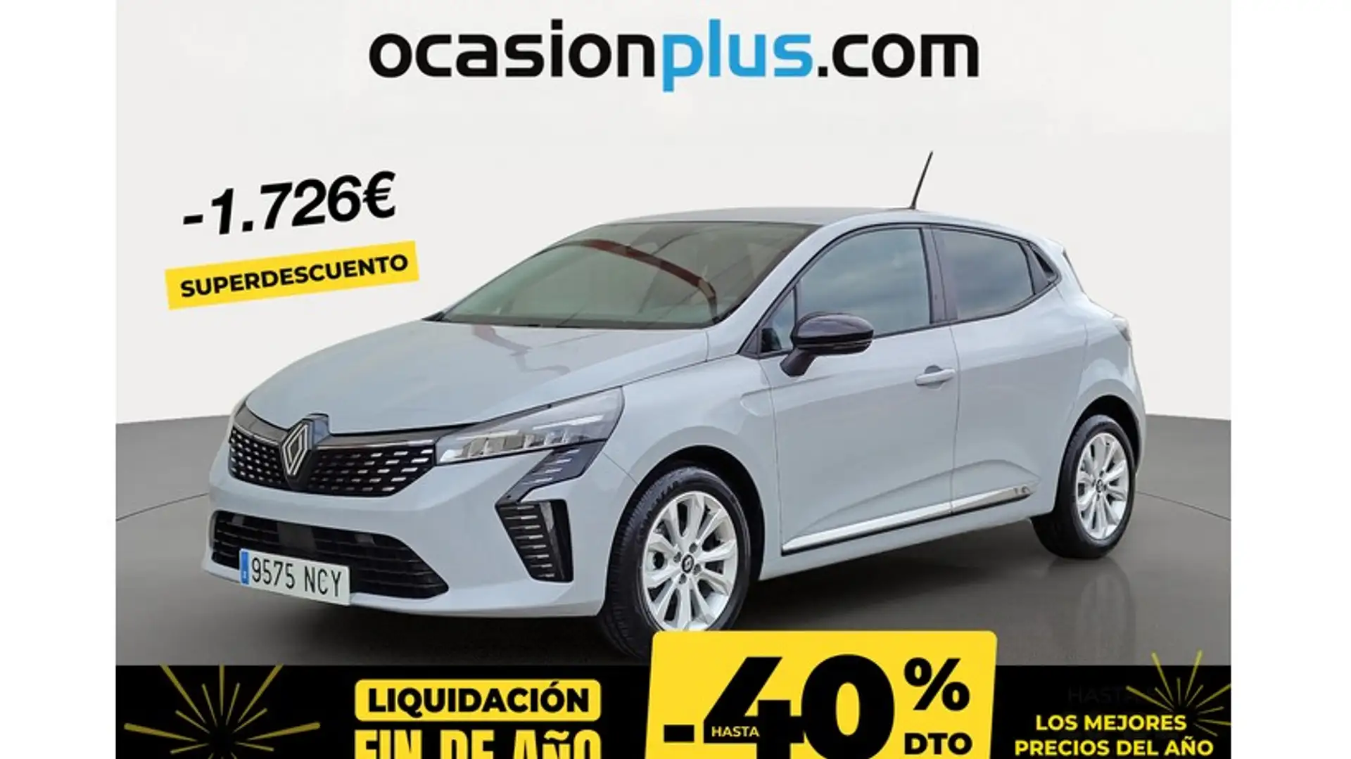 Renault Clio dCi Evolution 74kW Gris - 1