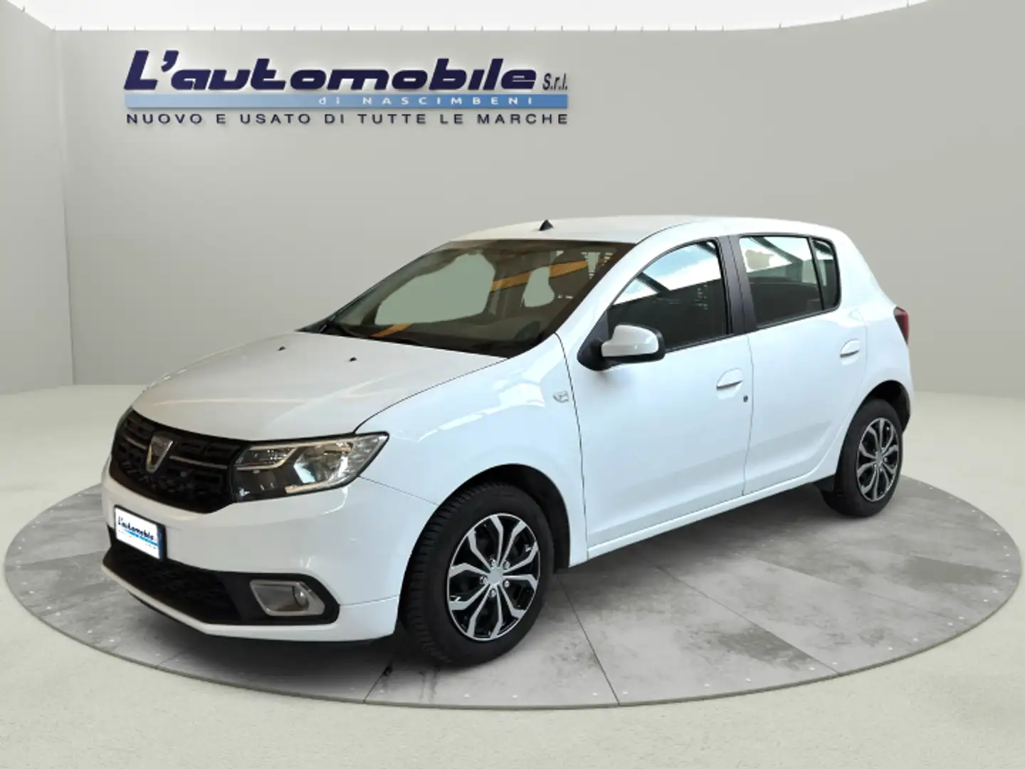 Dacia Sandero 1.0 tce Comfort Eco GPL N1 AUTOCARRO PREZZO + IVA Blanc - 1