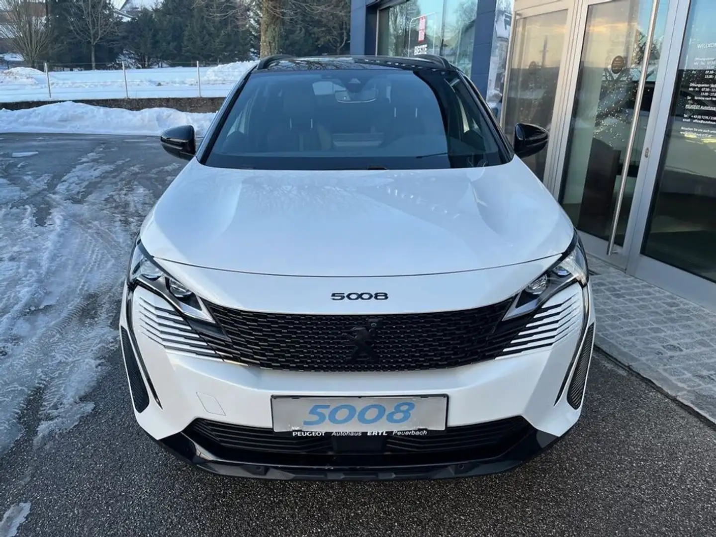 Peugeot 5008 GT BHDI130 EAT8 AHK 7Sitze Abstandtempomat Weiß - 2