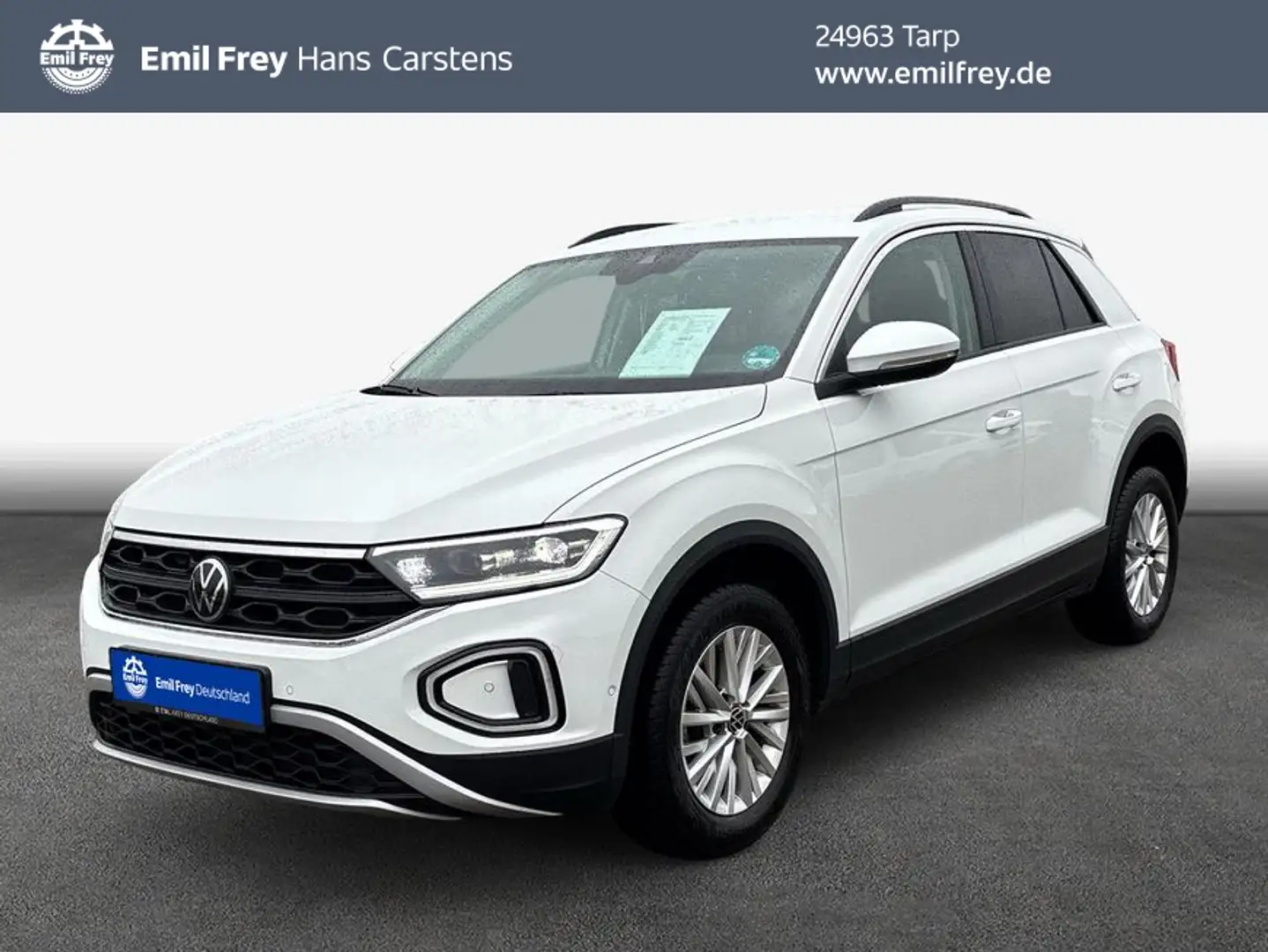 Volkswagen T-Roc 1.0 TSI Life LED Navi Sitzheizung Weiß - 1