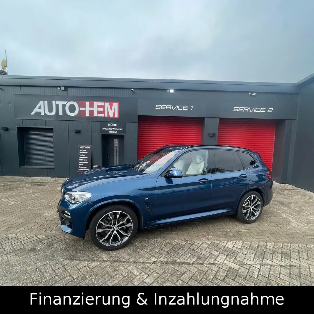BMW X3 xDrive 20 d M Sport Led Standhzg Kamera Navi Bleu - 2