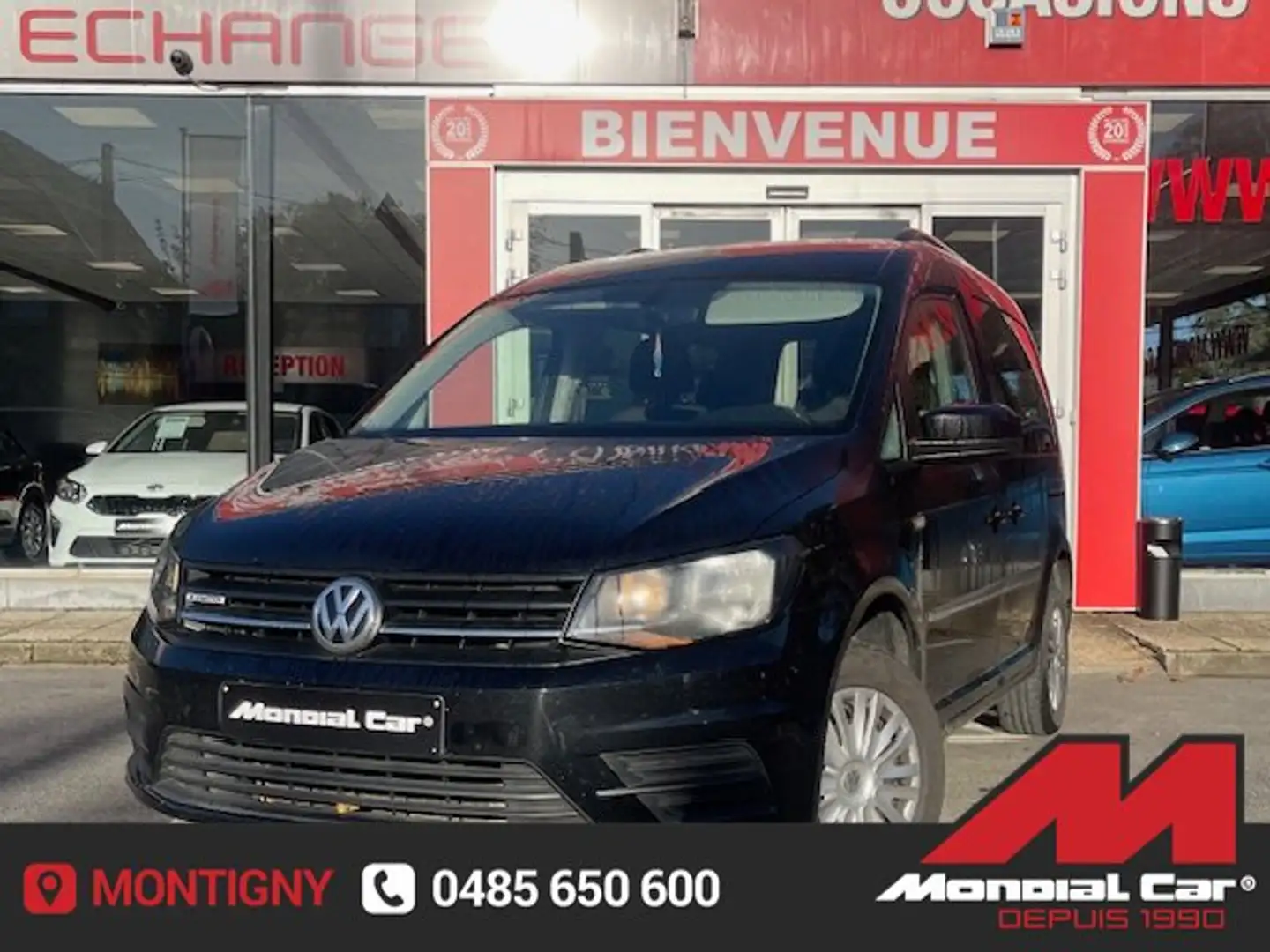 Volkswagen Caddy Maxi 1.4 TGI Trendline CNG DSG*Marchand ou Export Noir - 1