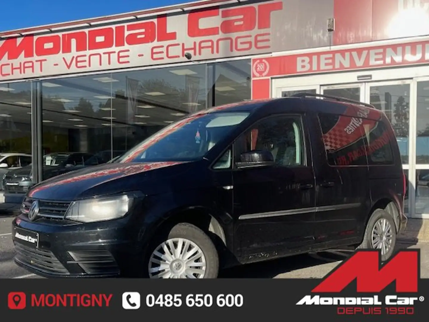 Volkswagen Caddy Maxi 1.4 TGI Trendline CNG DSG*Marchand ou Export Noir - 2