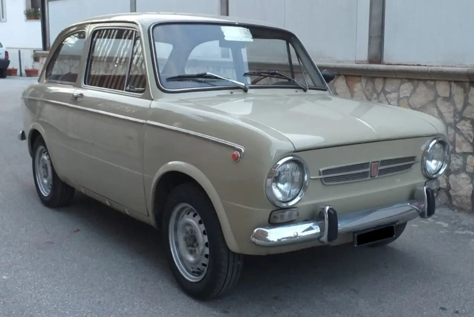 Fiat 850 Special ISCRITTA ALL'ASI Бежевий - 1