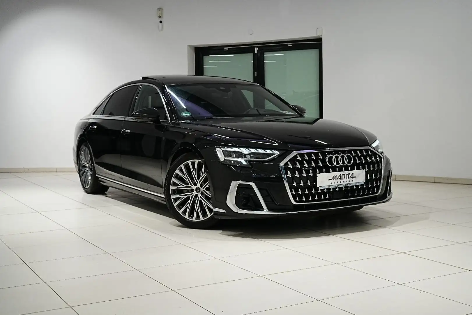 Audi A8 50 L|HUD|SOFT|LUFT|MASAG|MEMO|3D|TV|B&O|PANO| Noir - 1