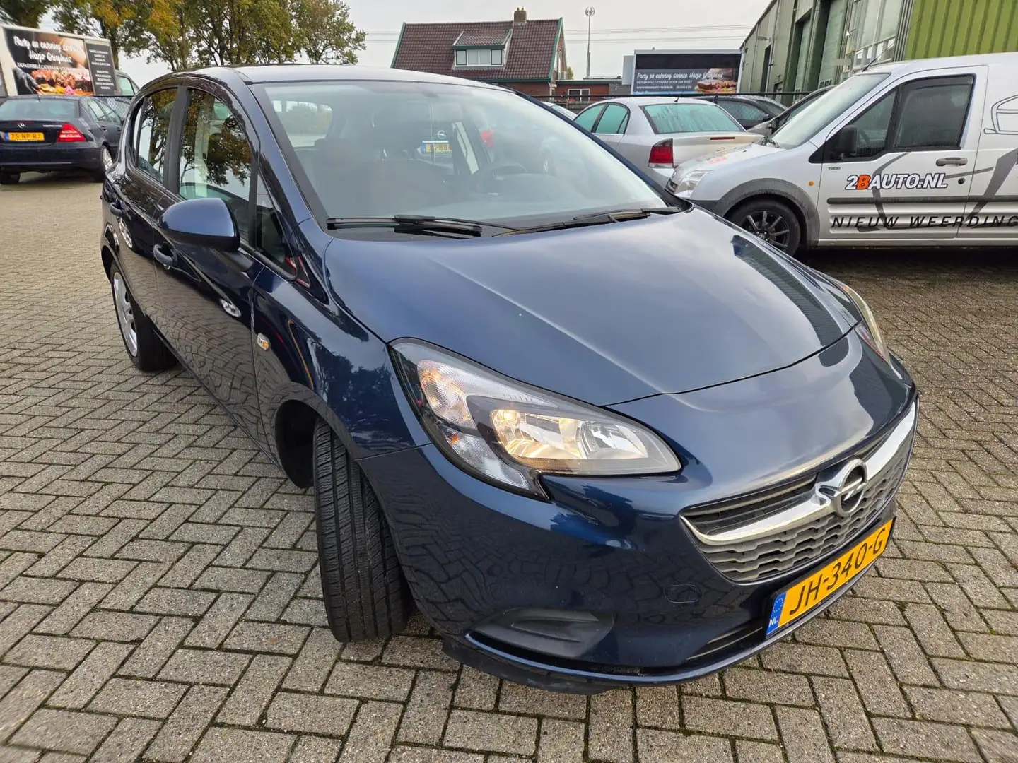Opel Corsa 1.0 Turbo Edition 5 Drs. Airco/Elektrische ramen/ Blauw - 2